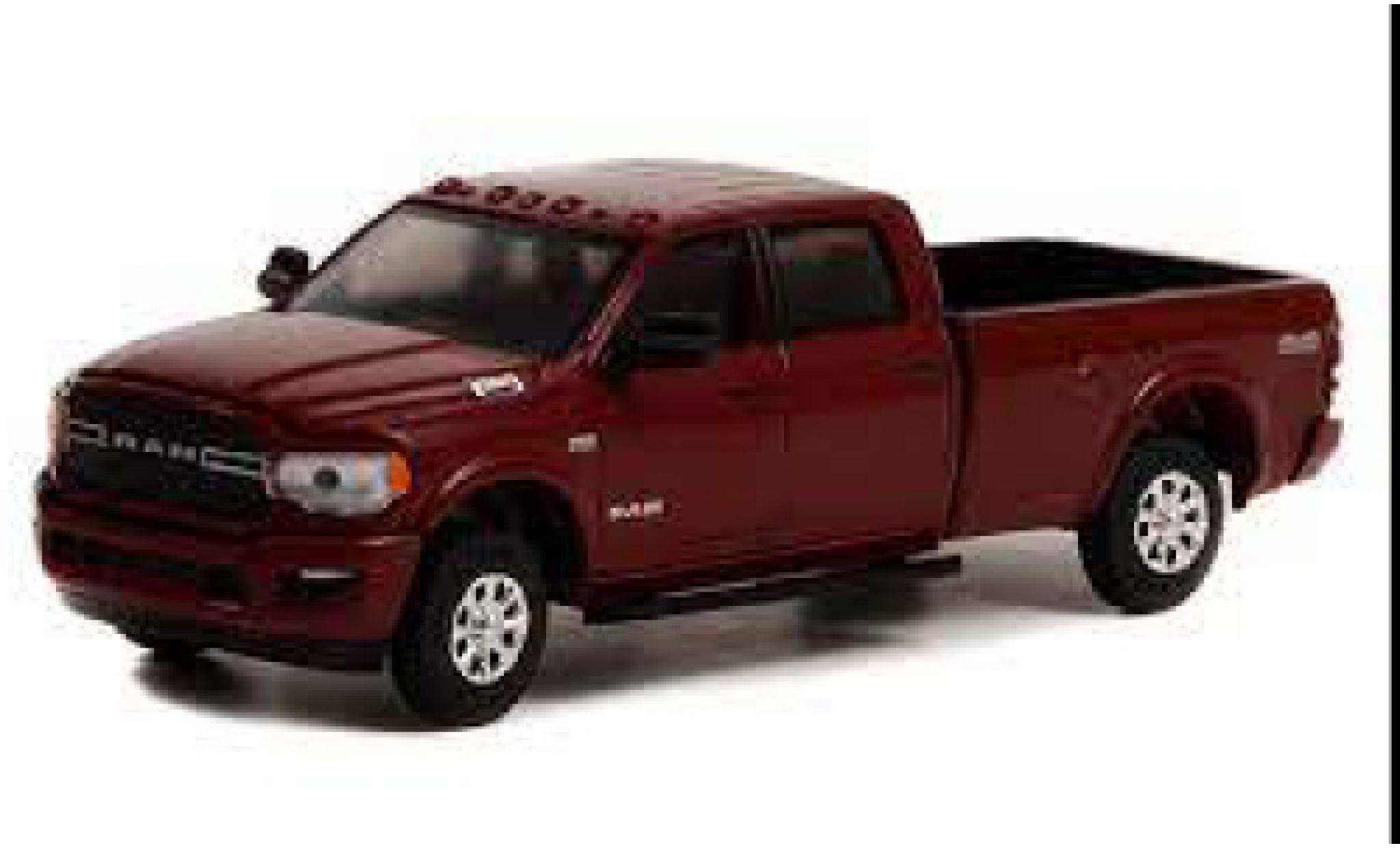 Dodge RAM 1/64 Greenlight 2500 rosso 2021 modellino in miniatura