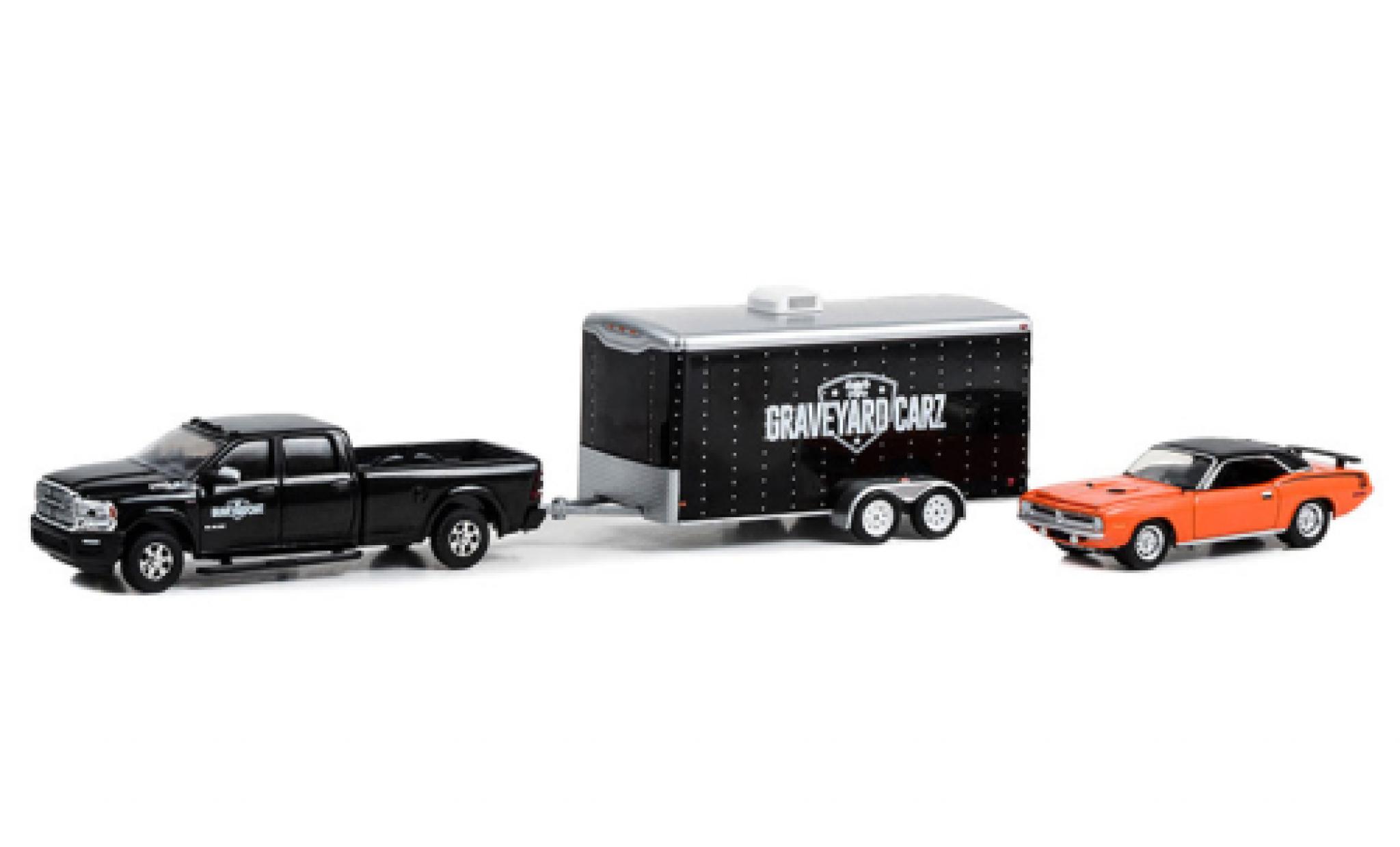 Dodge RAM 1/64 Greenlight 2500 Graveyard Carz 2022 modellino in miniatura