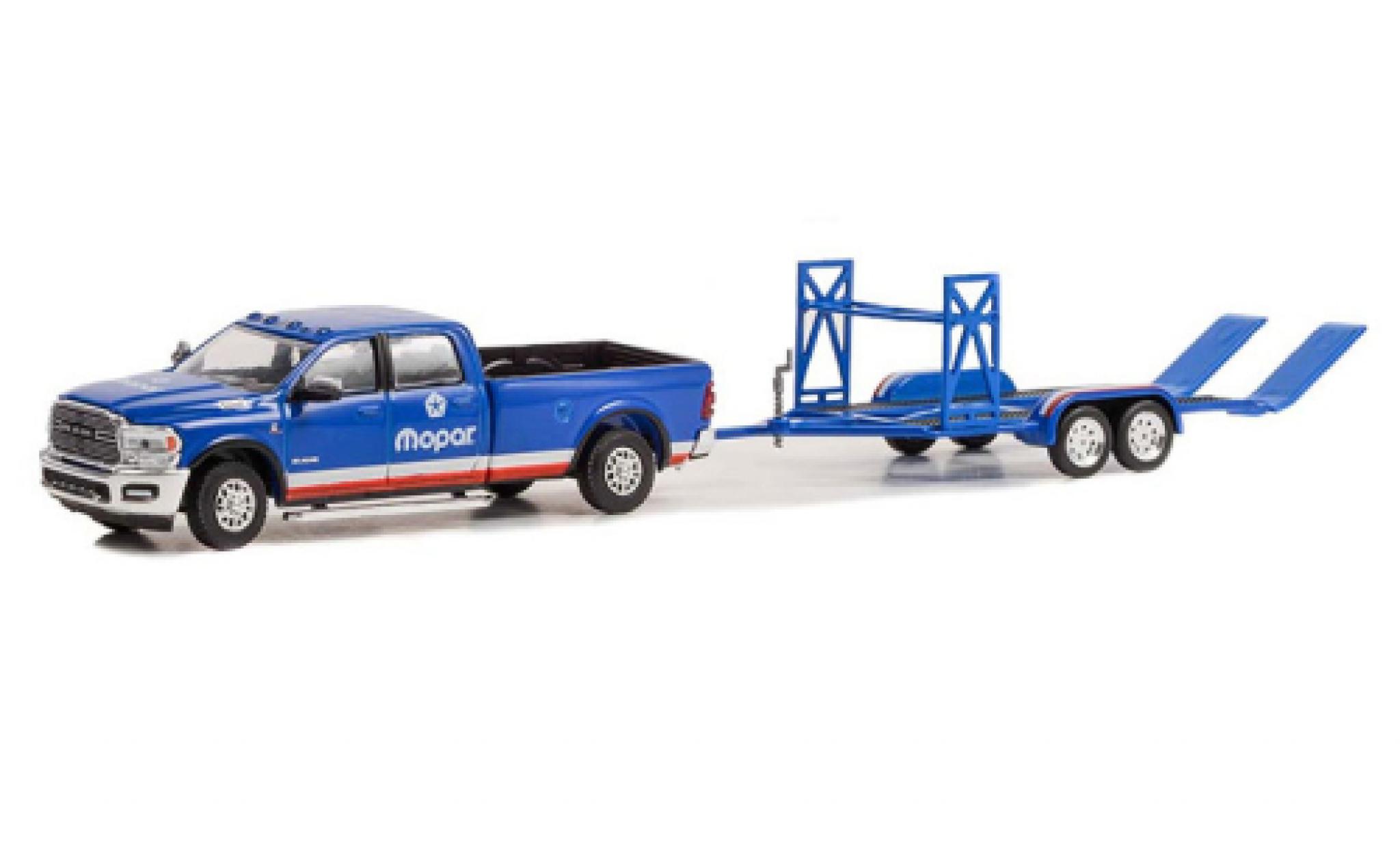 Dodge RAM 1/64 Greenlight 2500 Laramie blu MOPAR 2020 modellino in miniatura
