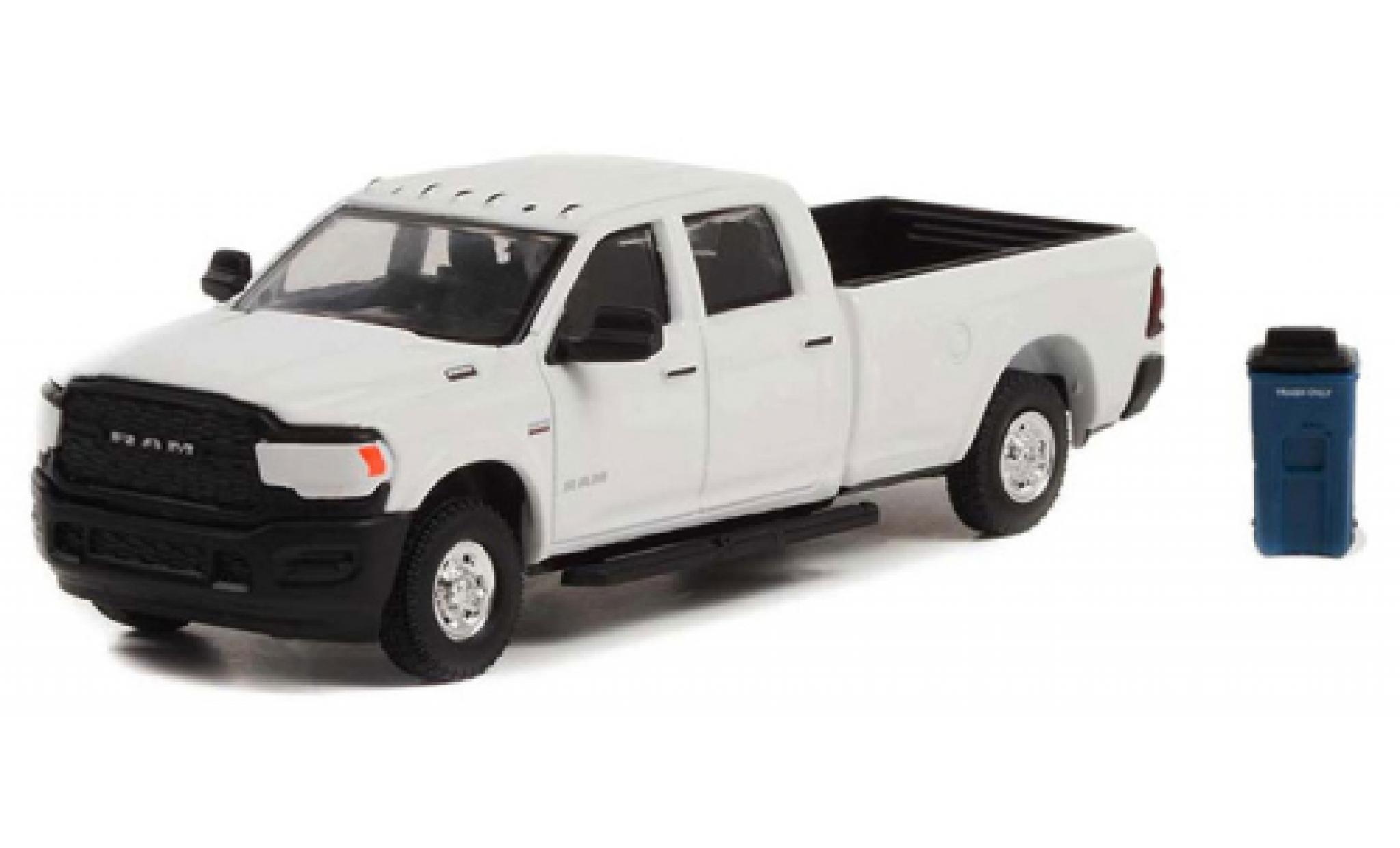 Dodge RAM 1/64 Greenlight 2500 bianco 2021 modellino in miniatura