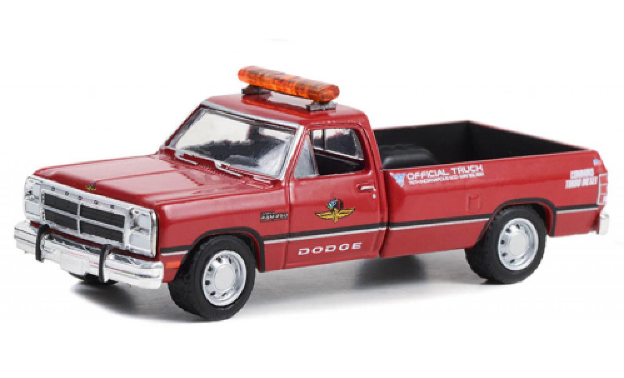 Dodge RAM 1/64 Greenlight D-250 Official Truck Indianapolis 500 1991 modellino in miniatura