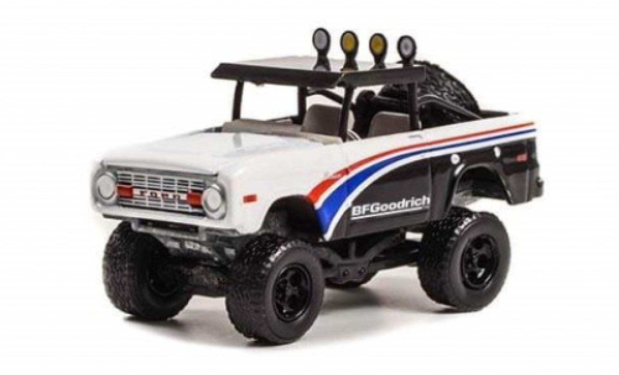 Ford Bronco 1/64 Greenlight Baja BF Goodrich 1969 modellino in miniatura
