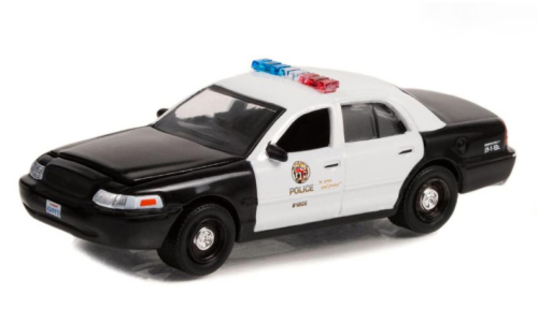 Ford Crown 1/64 Greenlight Victoria Police Interceptor Drive 2001 modellino in miniatura