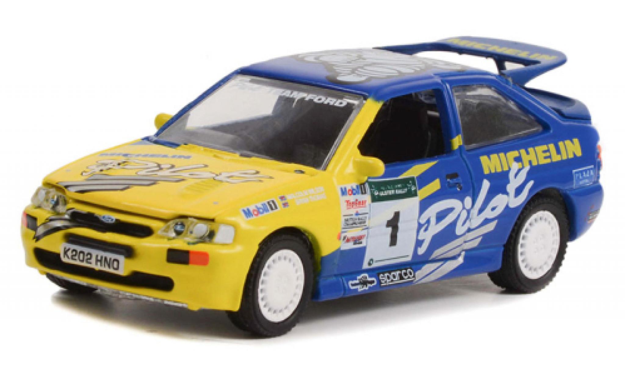 Ford Escort 1/64 Greenlight RS Cosworth Michelin 1994 modellino in miniatura