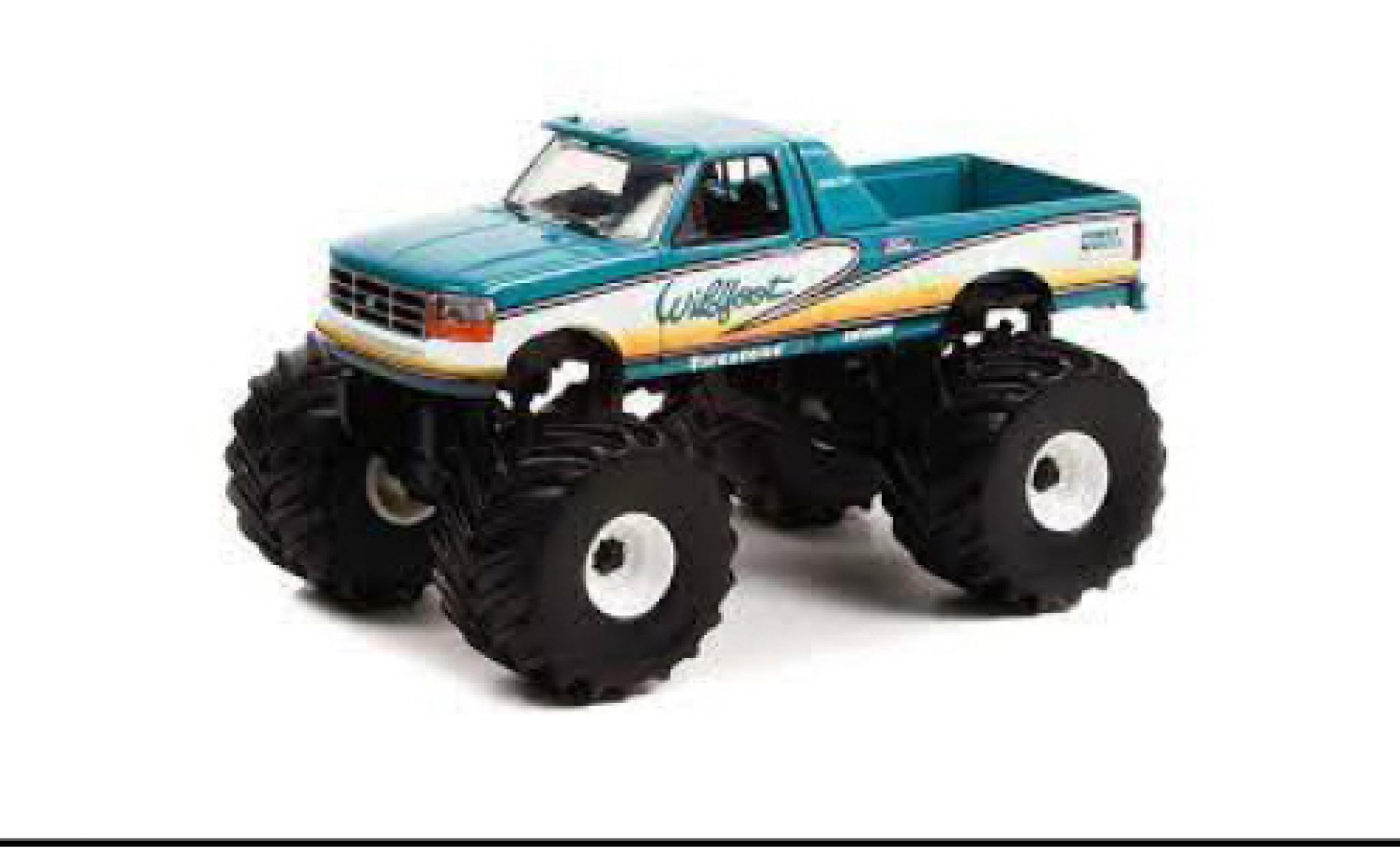 Ford F-250 1/64 Greenlight Wildfoot 1993 modellino in miniatura