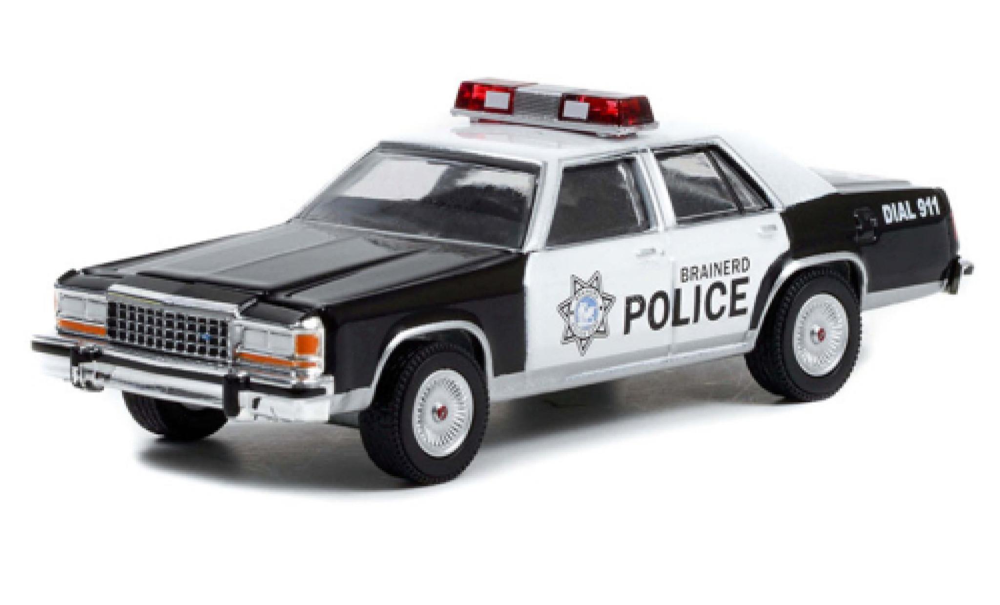 Ford LTD 1/64 Greenlight Crown Victoria Fargo (TV Serie) 1986 modellino in miniatura