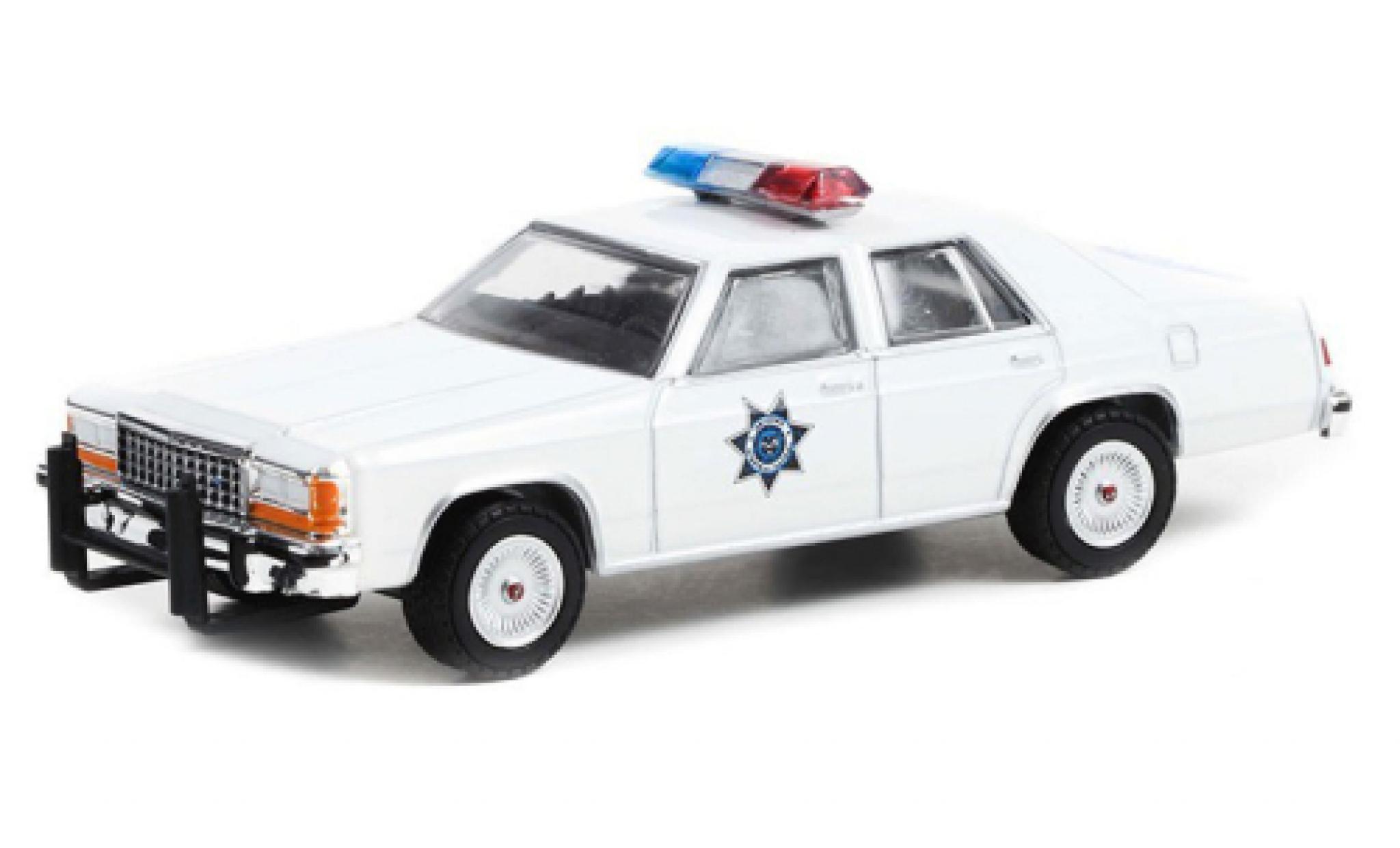 Ford LTD 1/64 Greenlight Crown Victoria Thelma & Louise 1983 modellino in miniatura