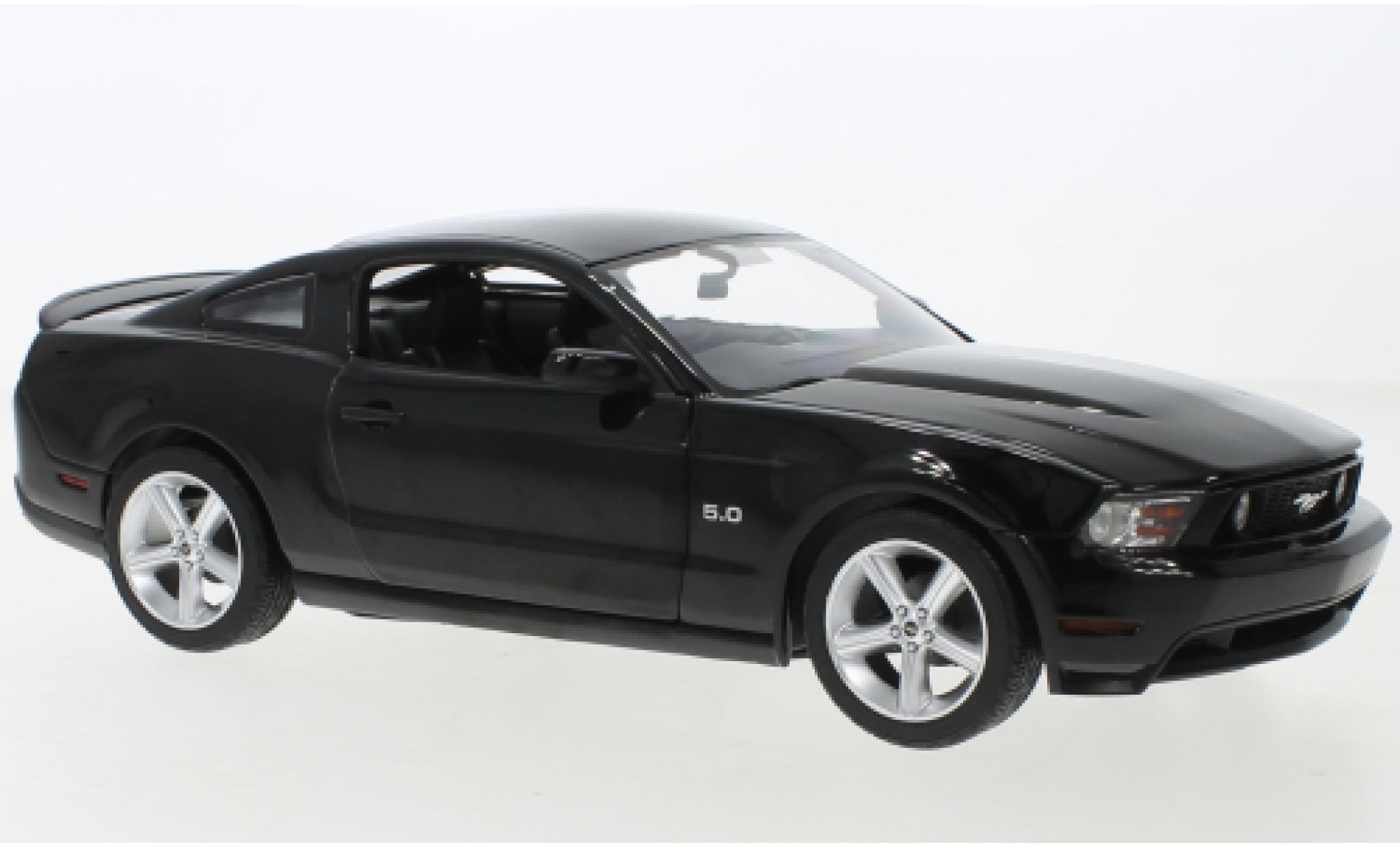 Ford Mustang 1/18 Greenlight GT nero conduire 2011 modellino in miniatura