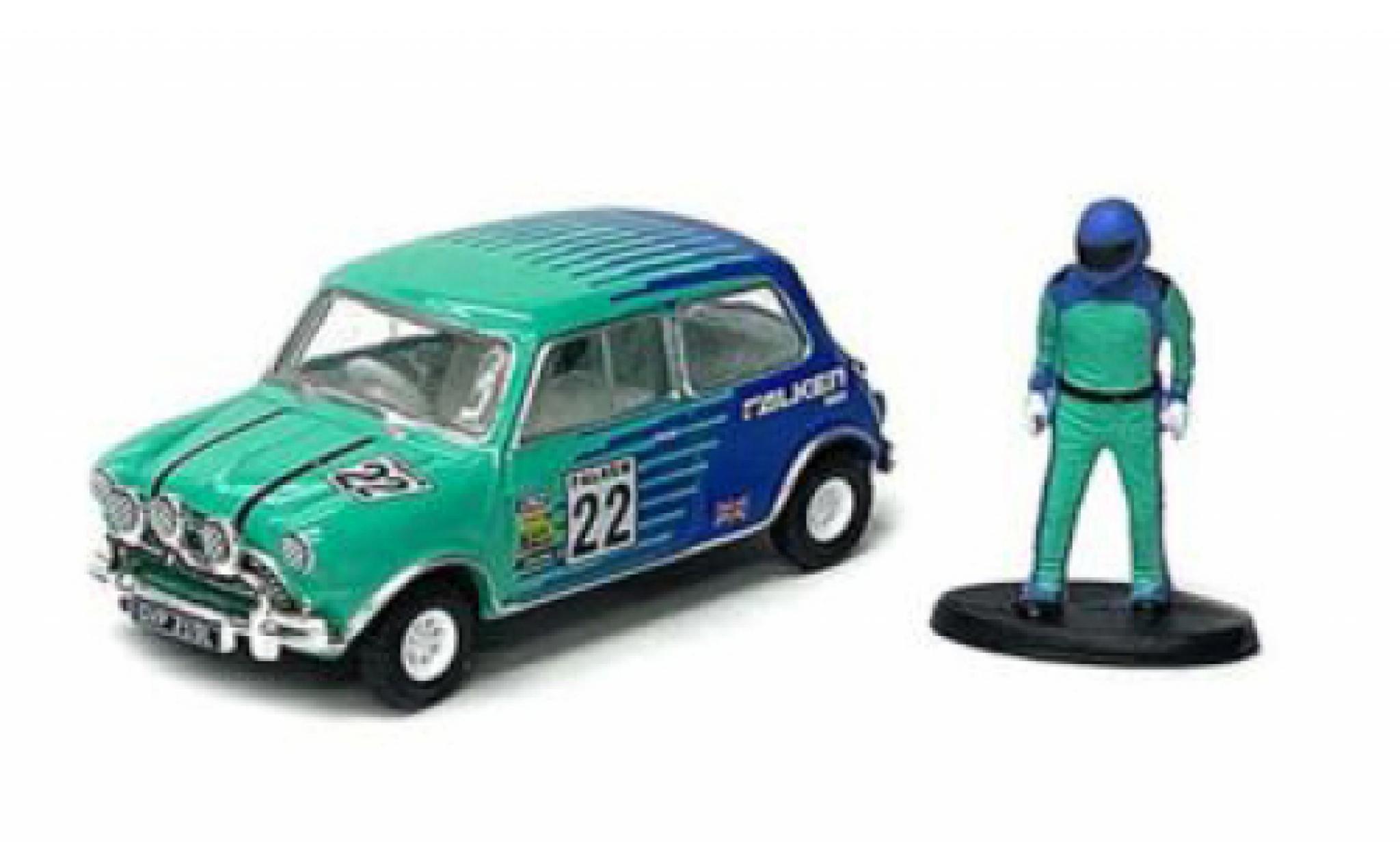 Mini Cooper 1/64 Greenlight S 1275 Falken 1967 modellino in miniatura