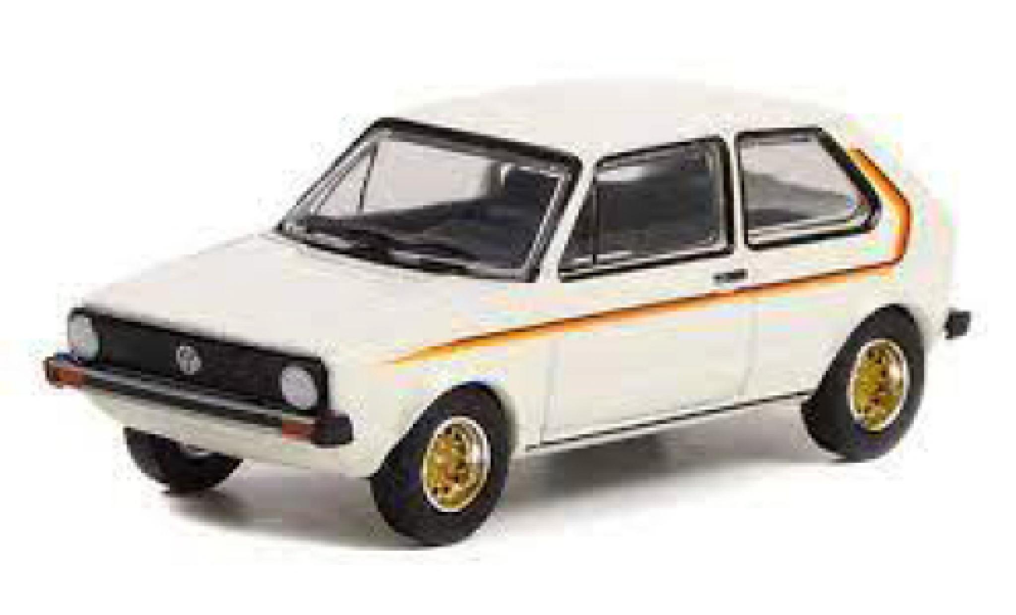 Volkswagen Golf 1/64 Greenlight I Rabbit bianco/Dekor 1975 modellino in miniatura
