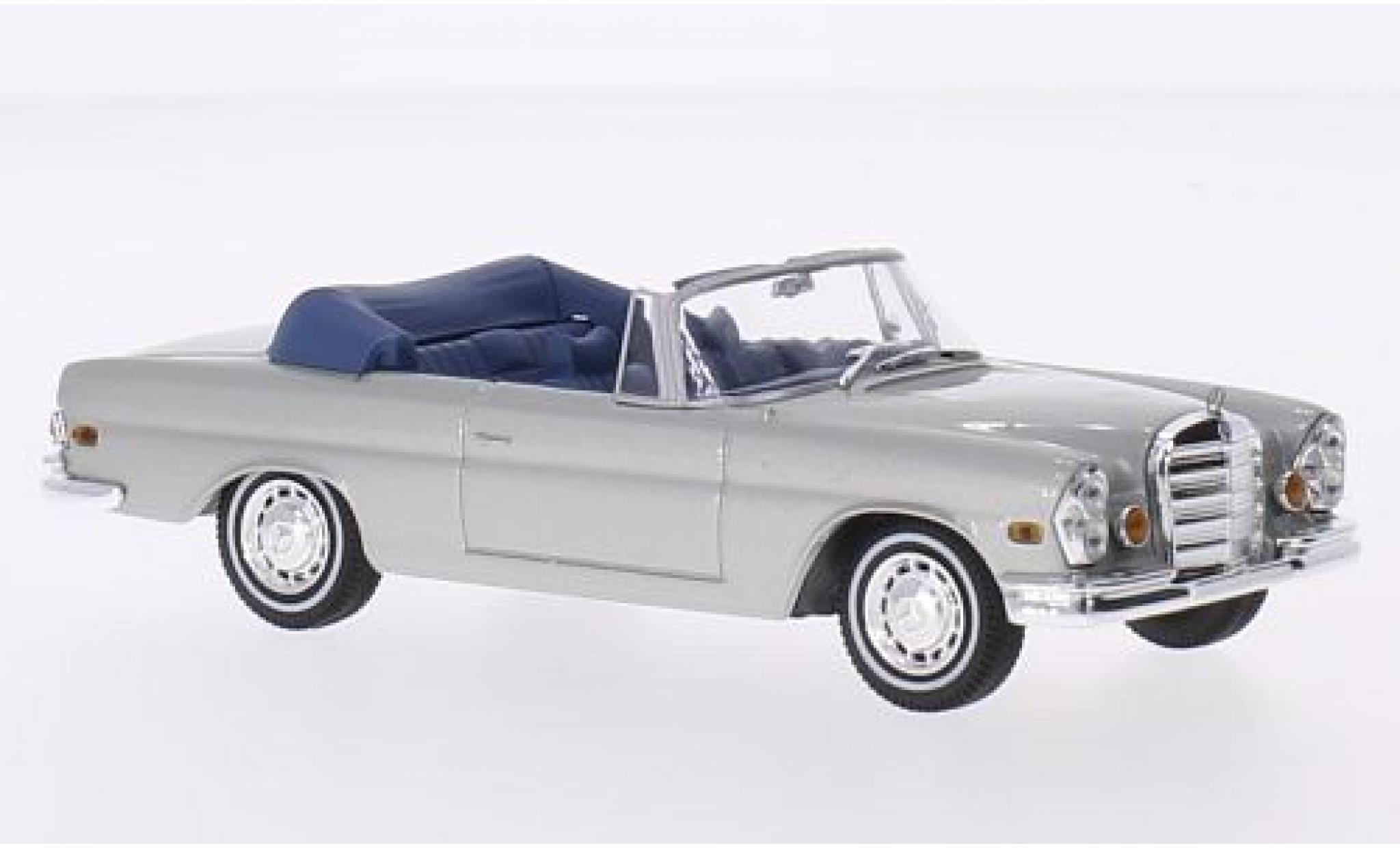 Mercedes 280 1/43 Greenlight SE Convertibile grigio/blu The Hangover 2009 1969 modellino in miniatura
