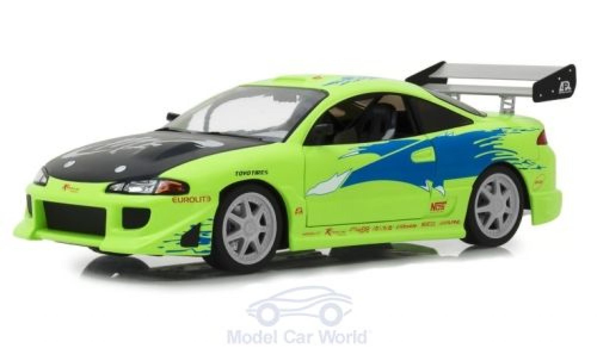 ミニカー FAST&FURIOUS StreetGlow Eclipse 1/18 Jada Fast And The Furious Fast and Furious Mitsubishi