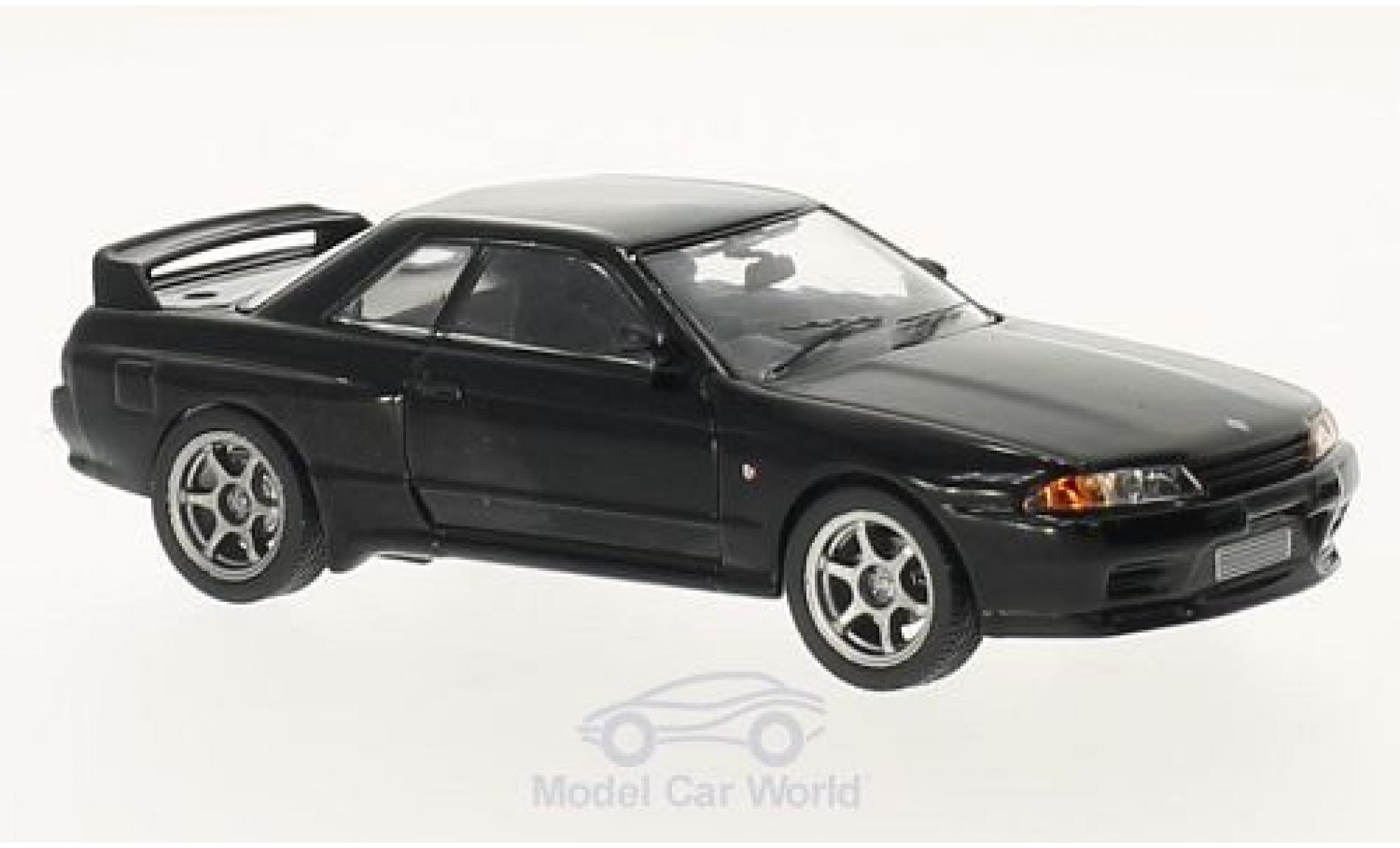 Nissan Skyline 1/43 Greenlight nero Fast & Furious 7 1989 modellino in miniatura