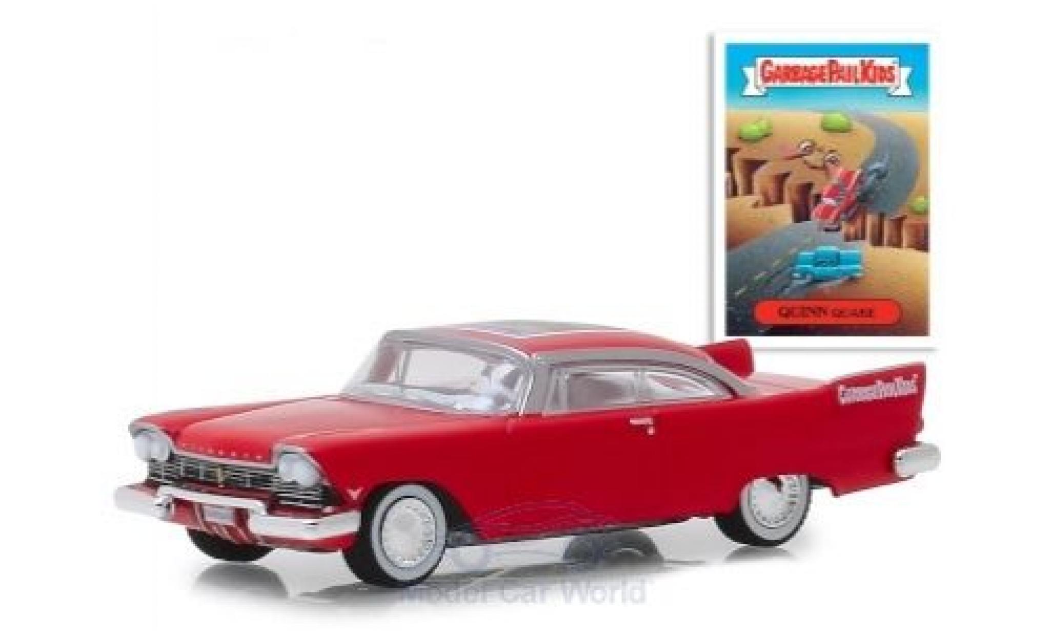 Plymouth Belvedere 1/64 Greenlight GarbagePailKids 1967 Quinn Quake modellino in miniatura