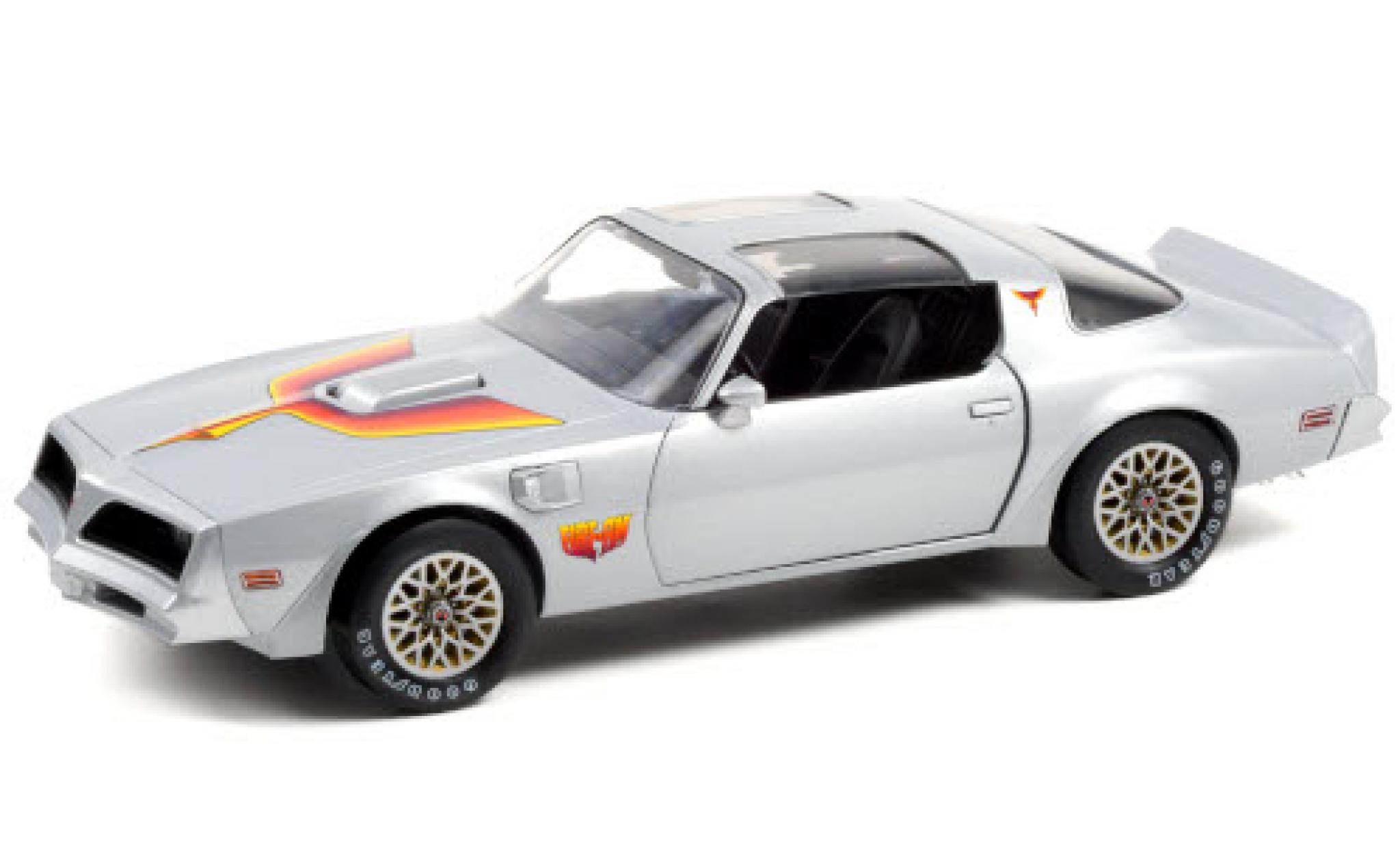 Pontiac Firebird 1/18 Greenlight Fire Am by VSE grigio/Dekor 1977 modellino in miniatura