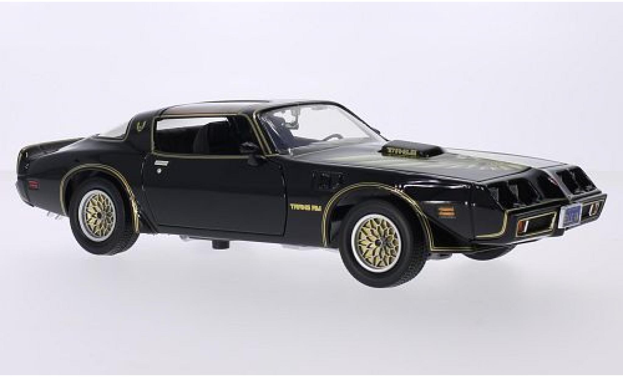 Pontiac Firebird 1/18 Greenlight Trans Am nero/Dekor 1979 Kill Bill Vol.I & II modellino in miniatura