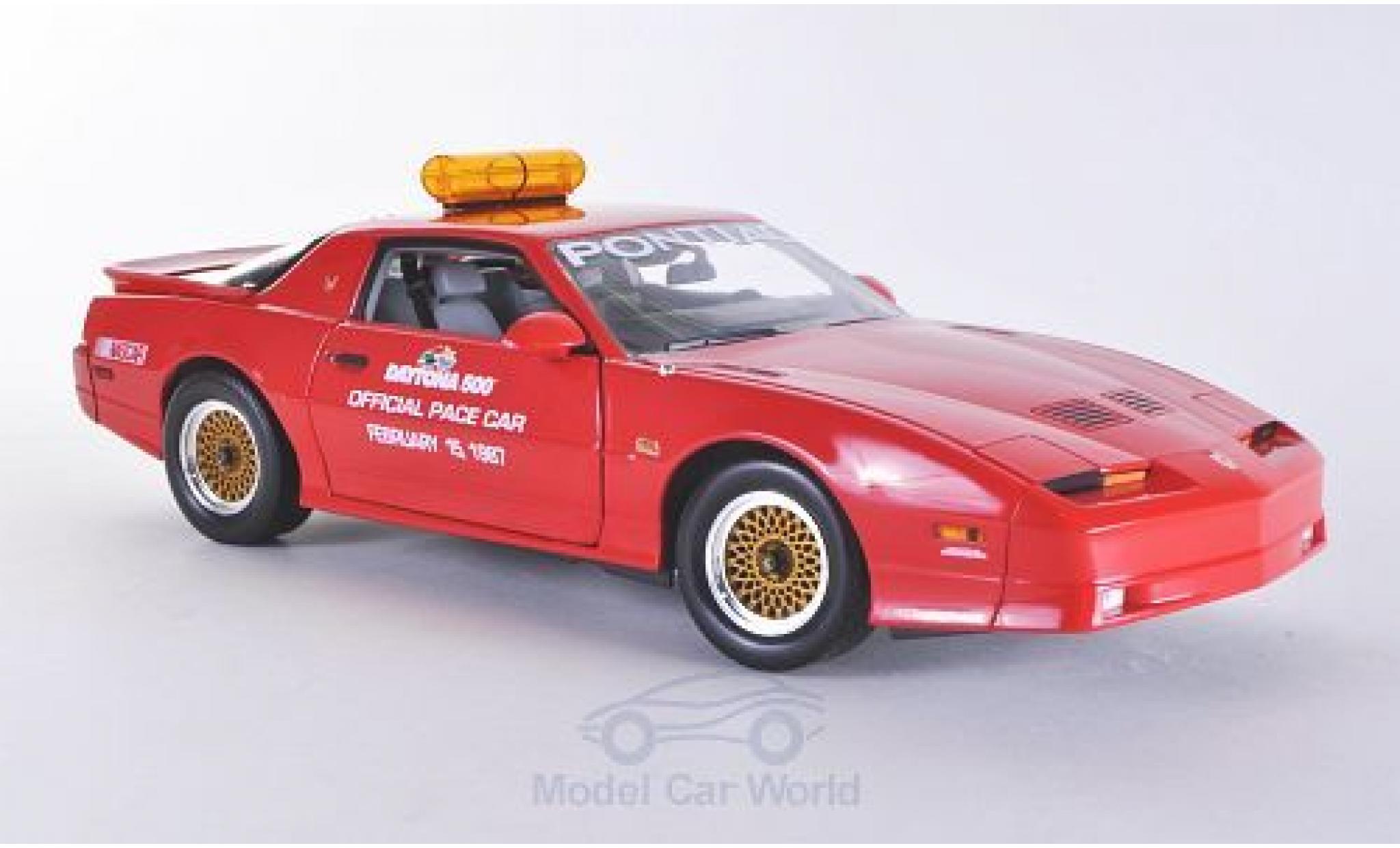 Pontiac Trans Am 1/18 Greenlight GTA Indy 500 Daytona 1987 Pace Car modellino in miniatura