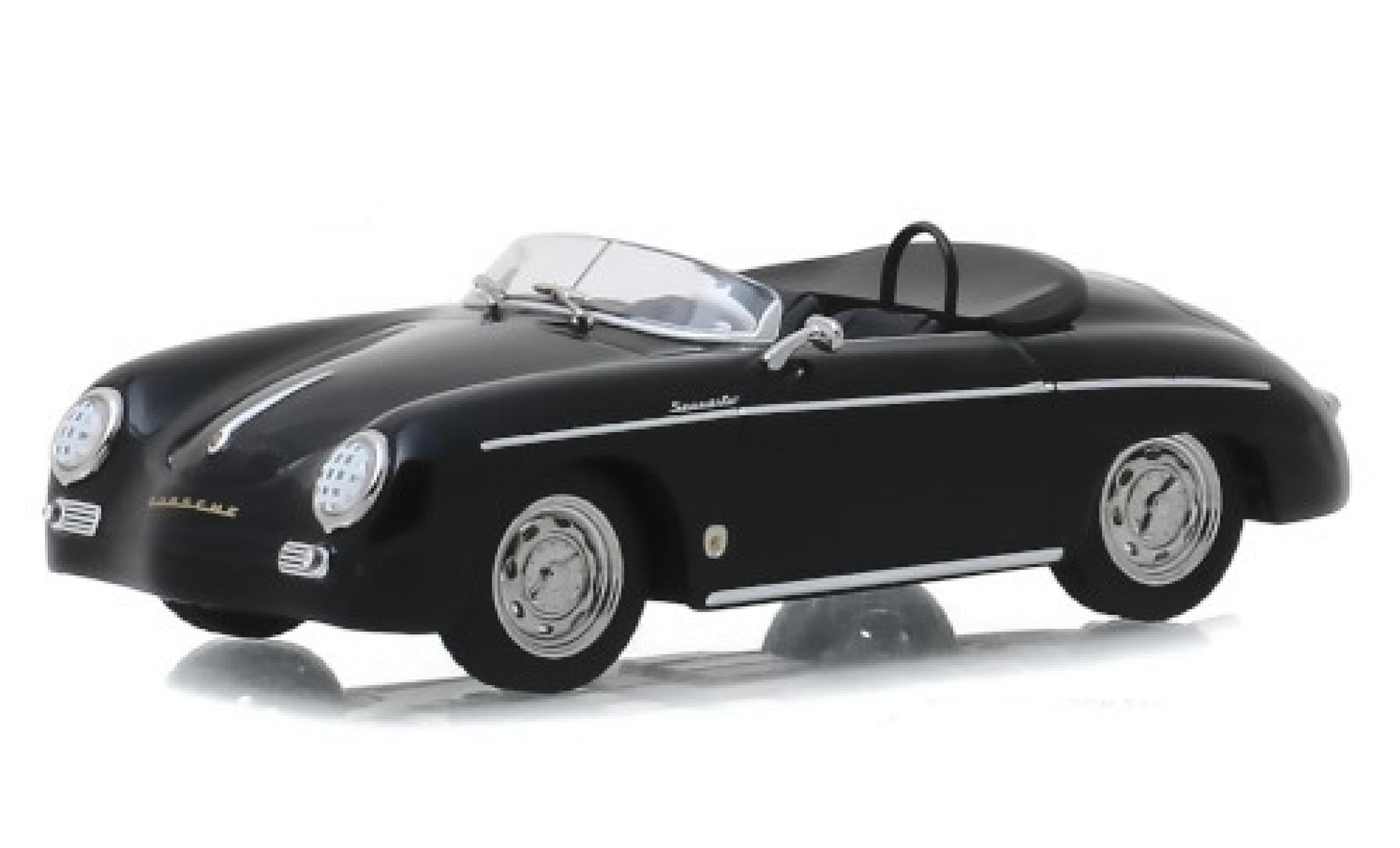 Porsche 356 1/43 Greenlight Speedster Super nero 1958 modellino in miniatura