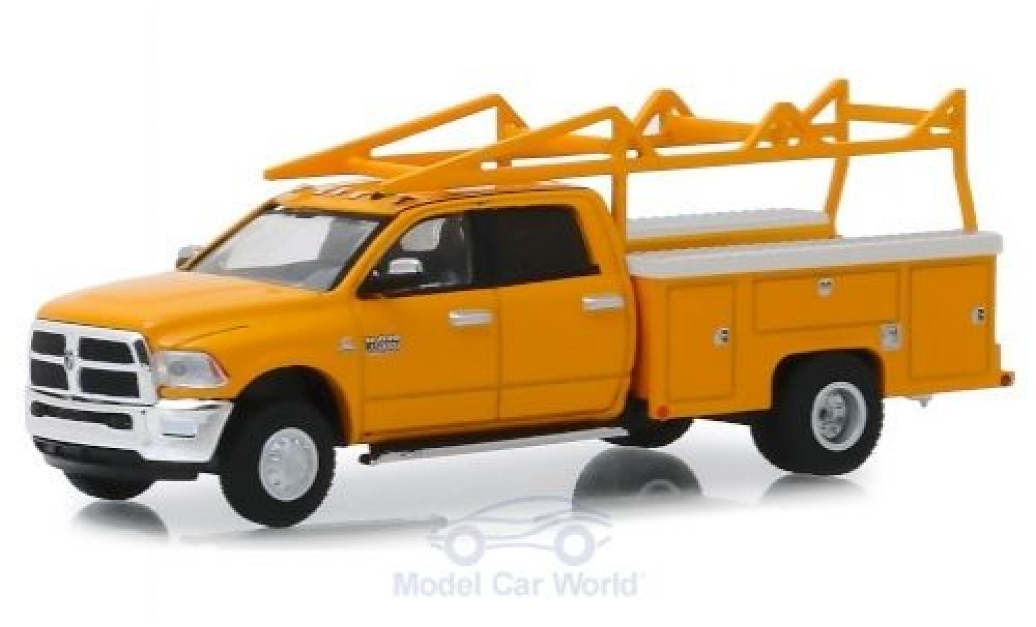 RAM 3 1/64 Greenlight 500 Laramie giallo 2018 modellino in miniatura