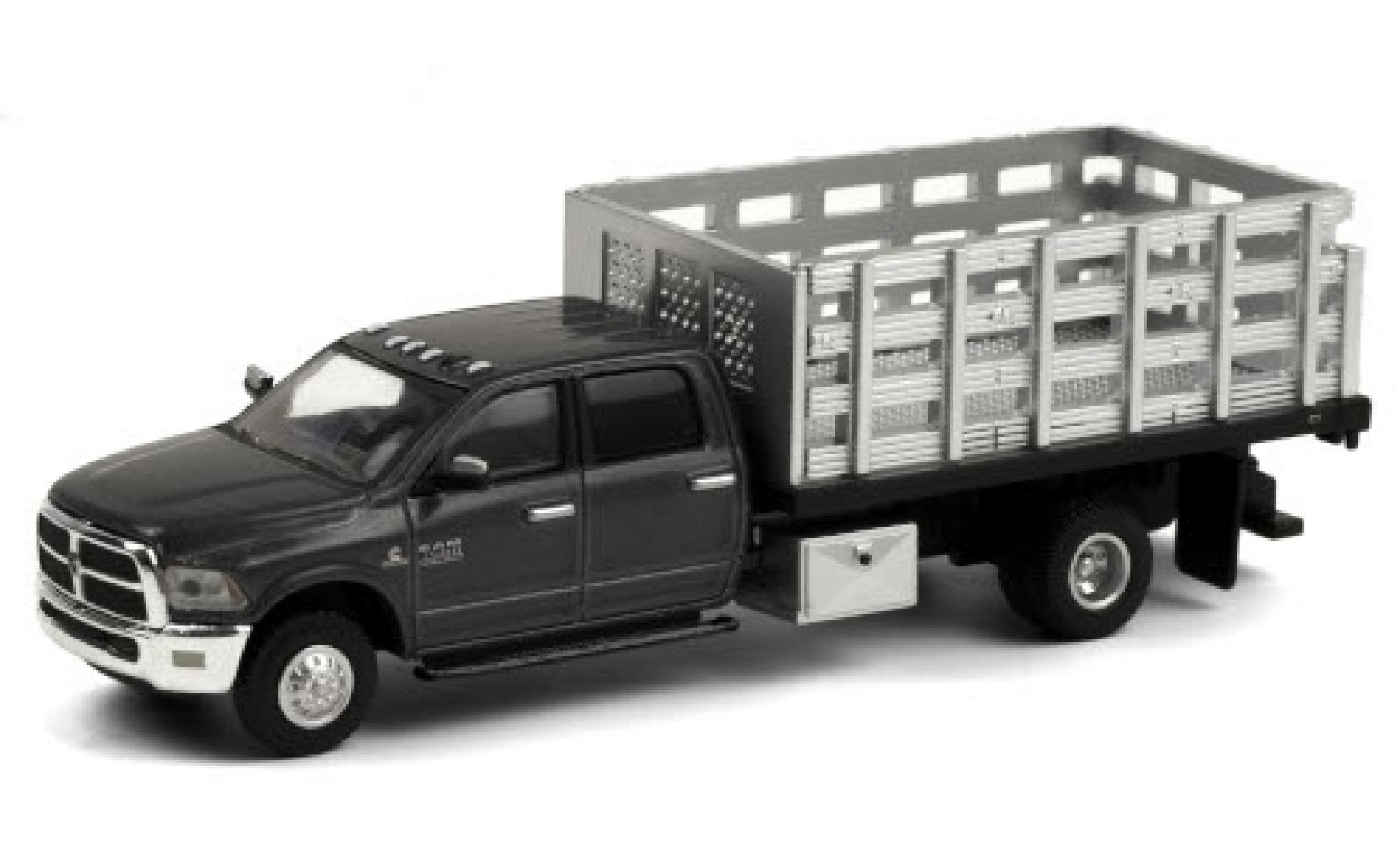 RAM 3 1/64 Greenlight 500 Stake Truck metallico grigio 2018 modellino in miniatura