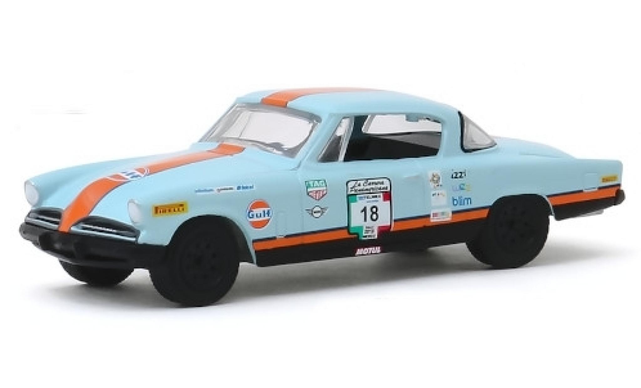 Studebaker Champion 1/64 Greenlight No.18 Gulf Carrera Panamericana 1953 modellino in miniatura