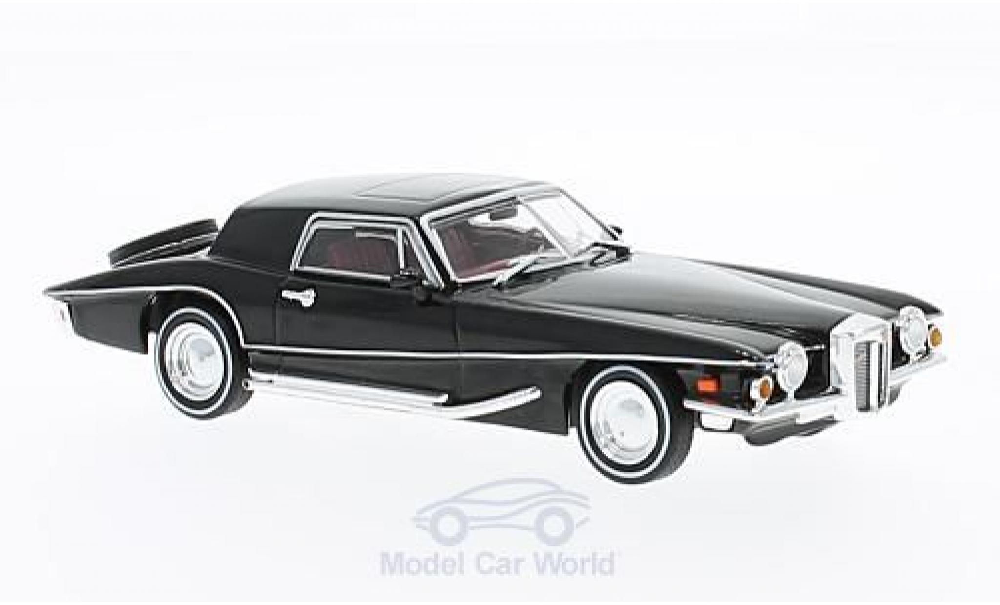 Stutz Blackhawk 1/43 Greenlight nero Breaking Bad 1982 Elvis Presley modellino in miniatura