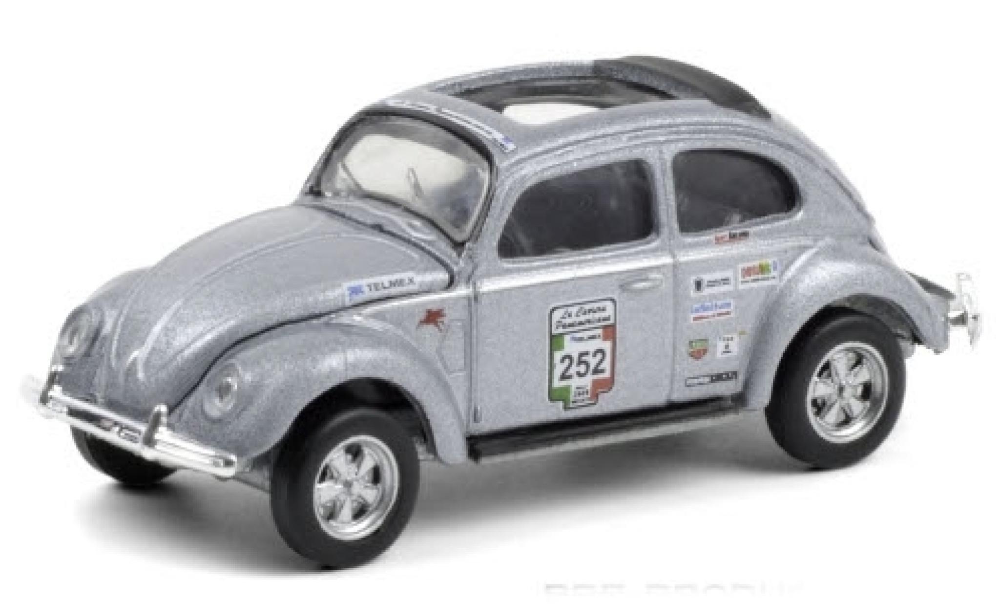 Volkswagen Beetle 1/64 Greenlight (Käfer) No.252 Carrera Panamericana Mexico modellino in miniatura