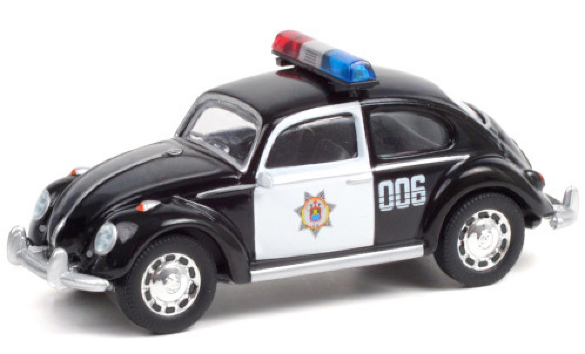 Volkswagen Beetle 1/64 Greenlight (Käfer) Veracruz Police No.006 modellino in miniatura