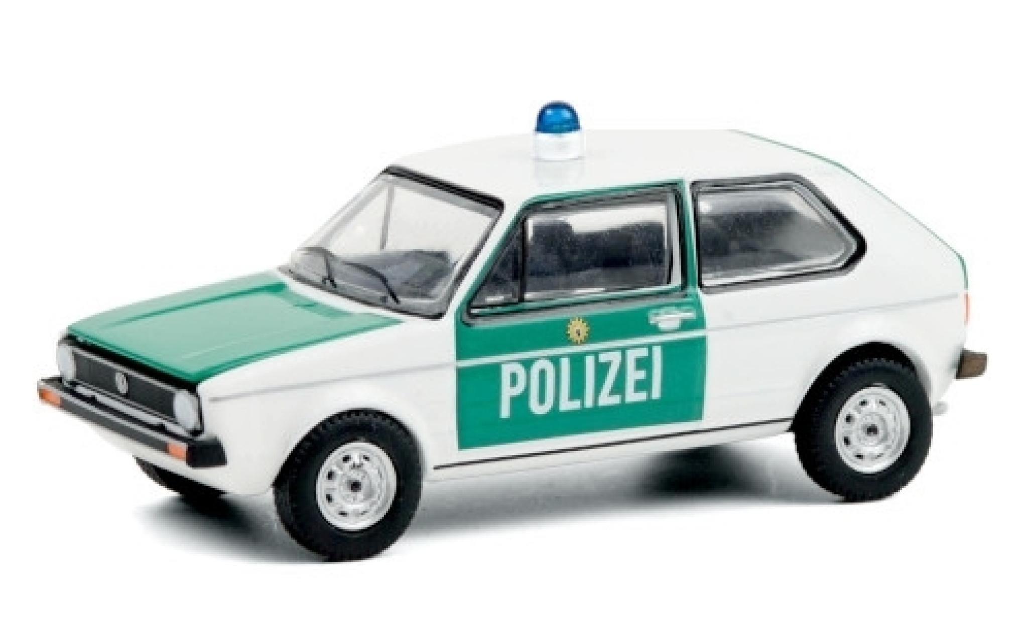 Volkswagen Golf 1/64 Greenlight I Polizei Berlin 1974 modellino in miniatura