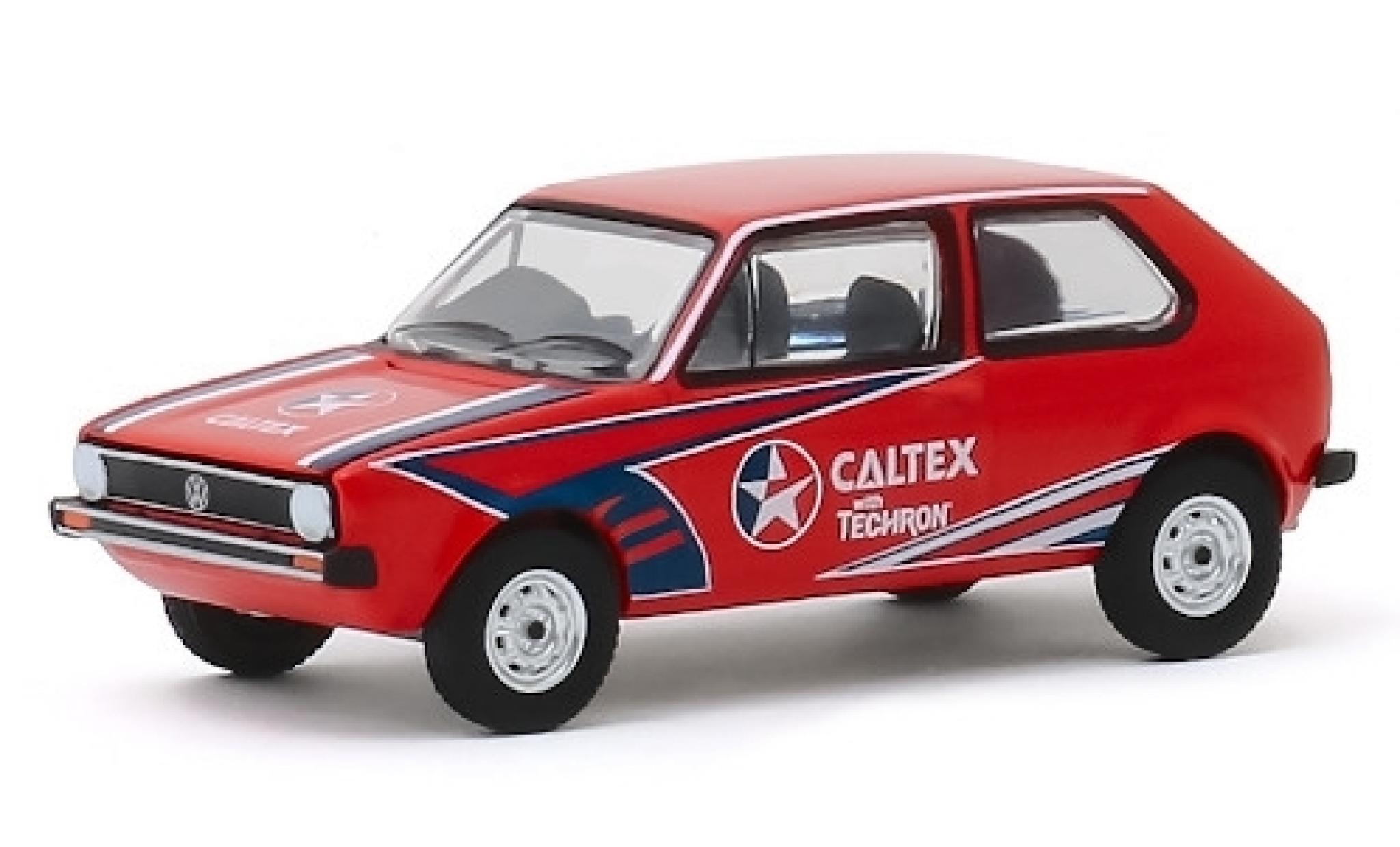 Volkswagen Golf 1/64 Greenlight Mk1 RHD Caltex 1975 modellino in miniatura