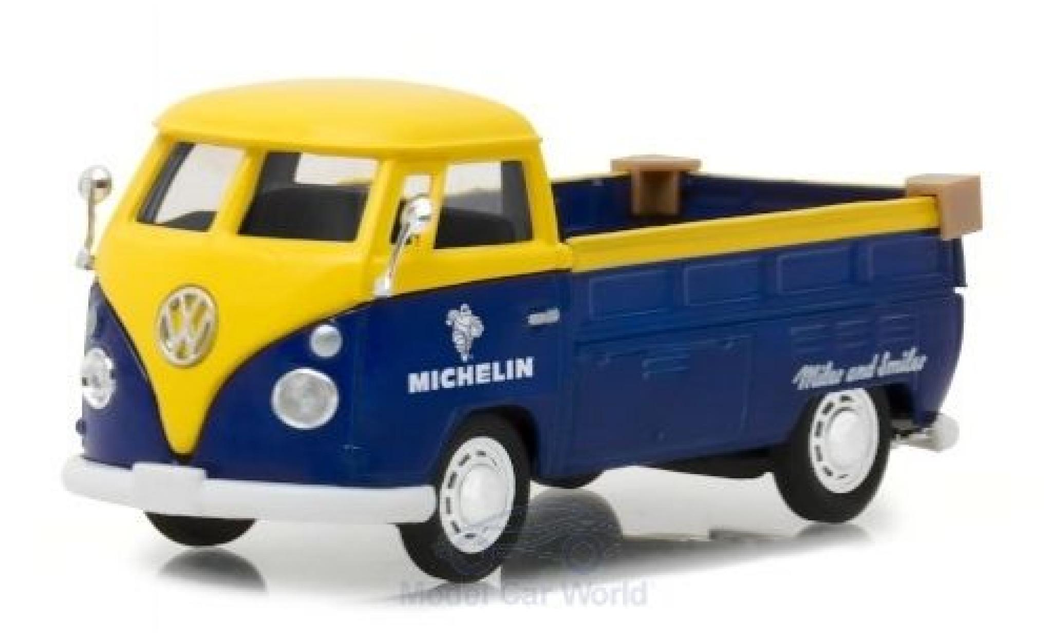 Volkswagen T1 1/43 Greenlight Pickup Michelin modellino in miniatura