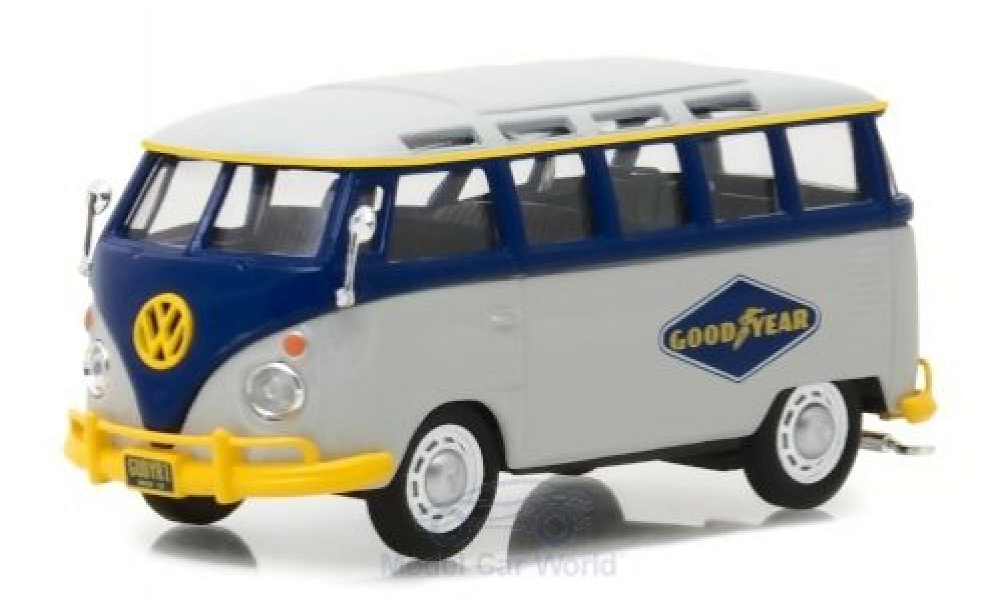 Volkswagen T1 1/43 Greenlight Samba Goodyear modellino in miniatura