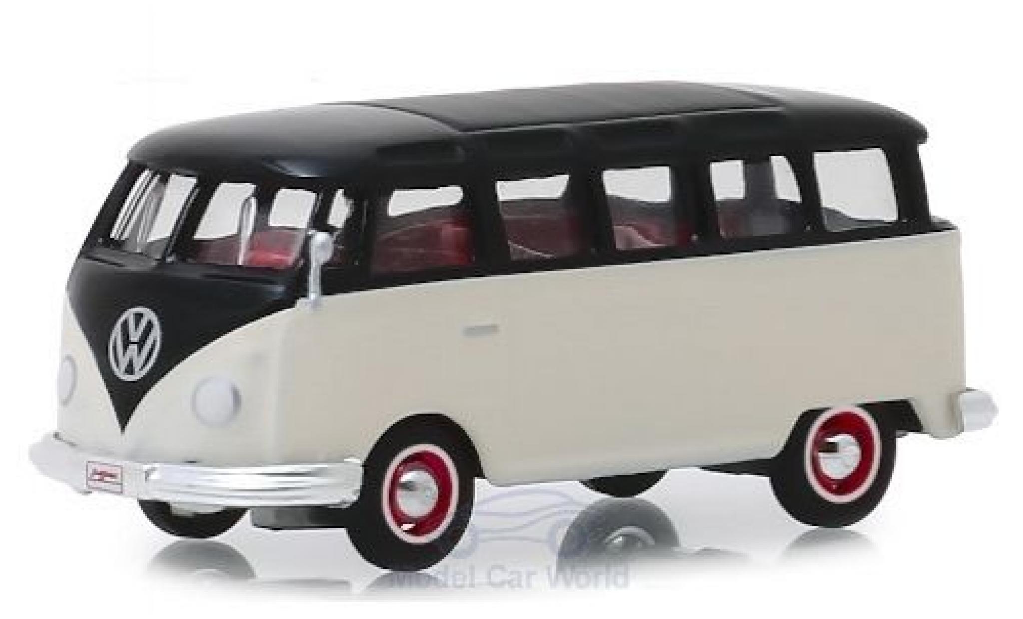 Volkswagen T1 1/64 Greenlight (Typ 2) Bus beige/nero 1965 modellino in miniatura