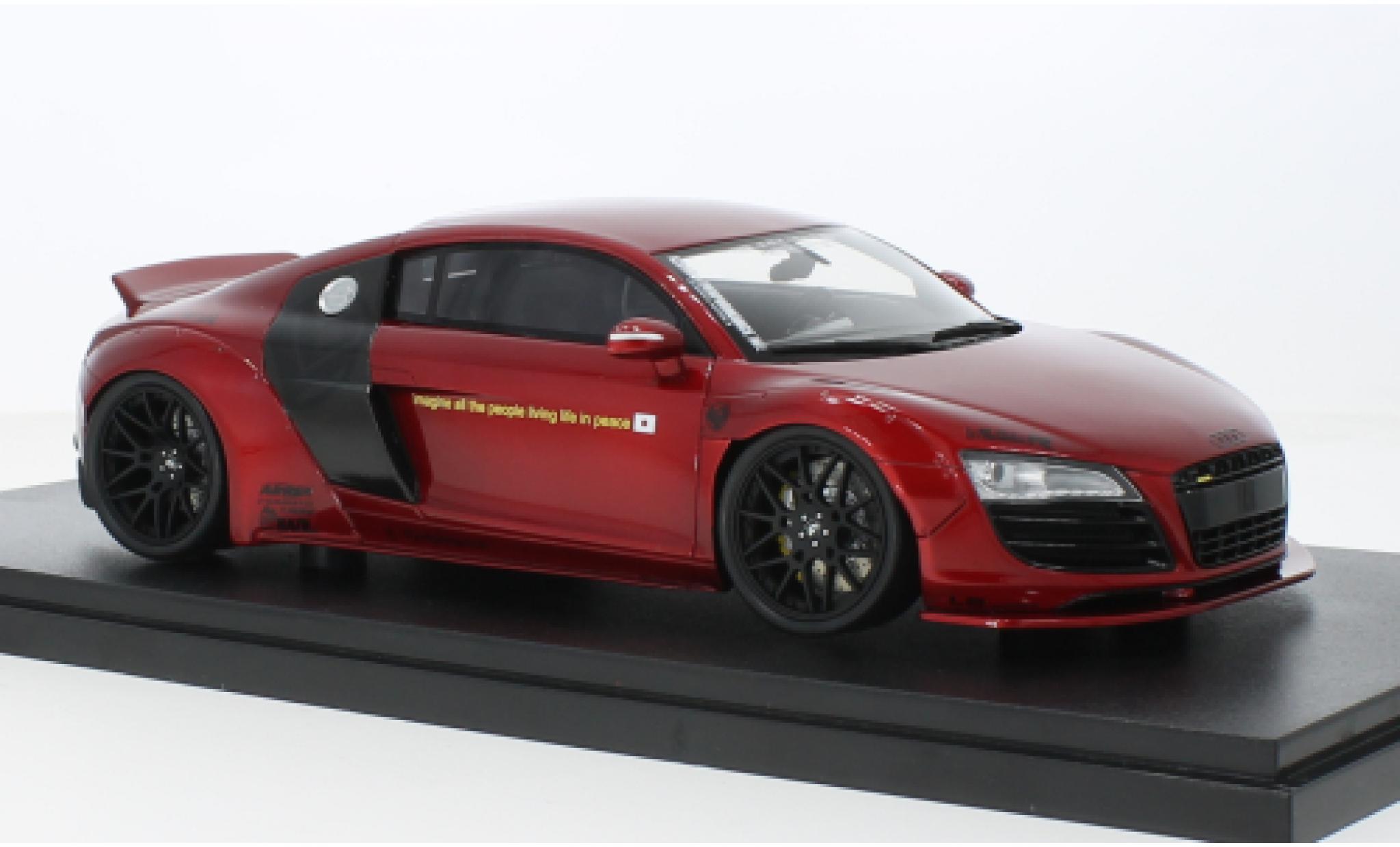 Audi R8 1/18 GT Spirit LB-Works metallise rot 2022 1:18 modellino in miniatura