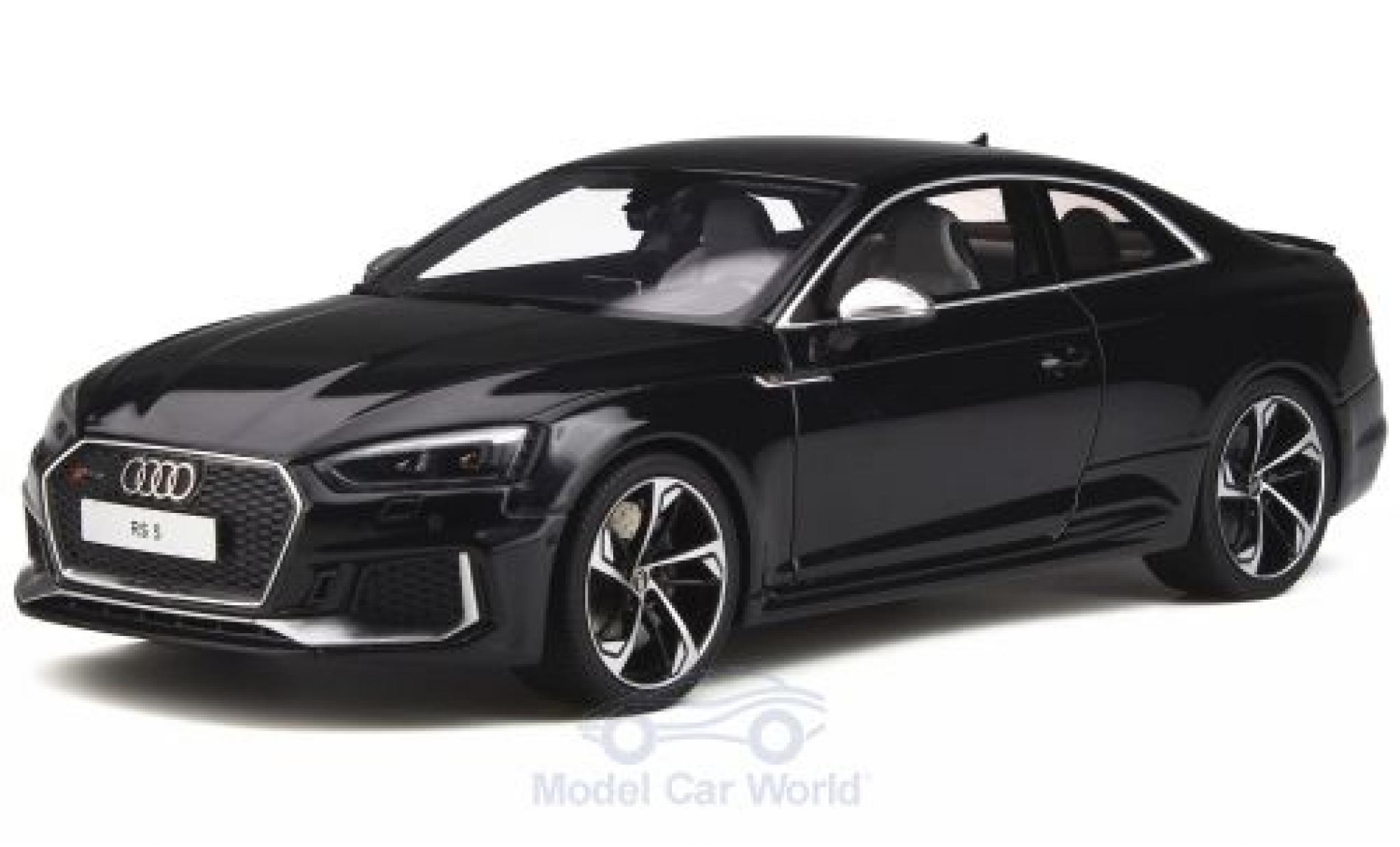 Audi RS5 1/18 GT Spirit RS 5 nero modellino in miniatura