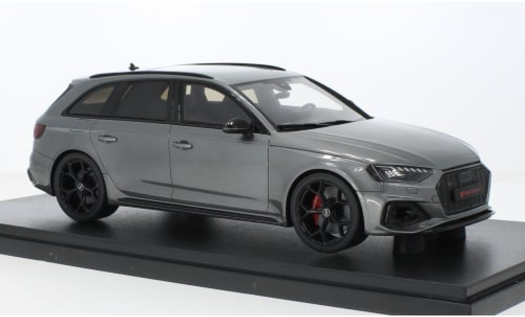 Audi RS4 1/18 GT Spirit Avant Competition grau 1:18 modellino in miniatura