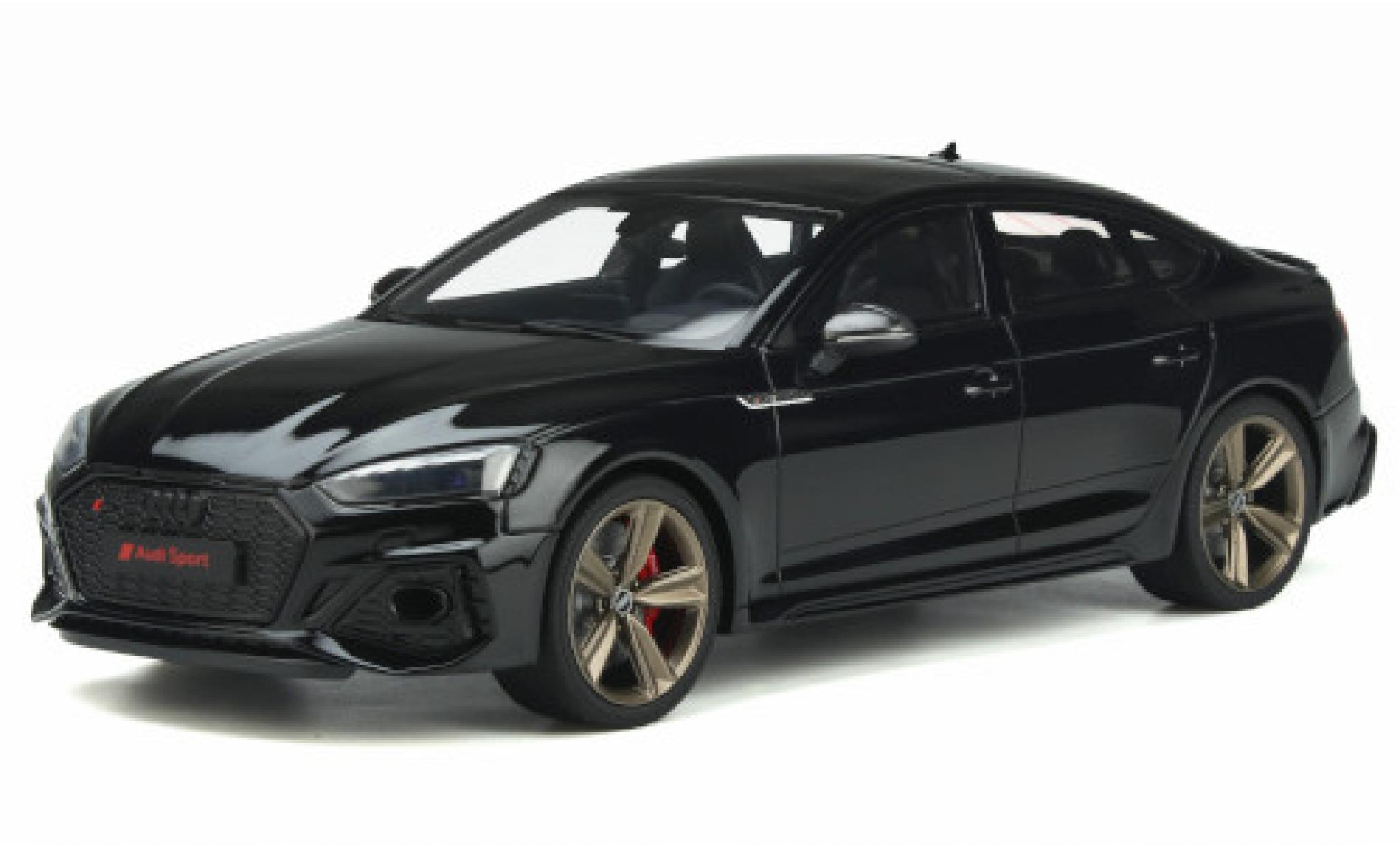 Audi RS5 1/18 GT Spirit (B9) Sportback nero 2020 modellino in miniatura