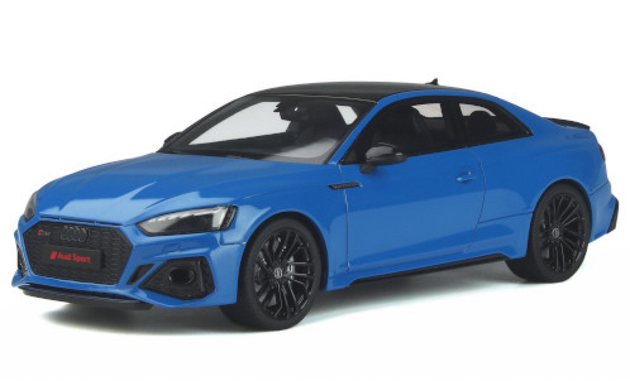 Audi RS5 1/18 GT Spirit Coupe (F5) blu 2020 modellino in miniatura