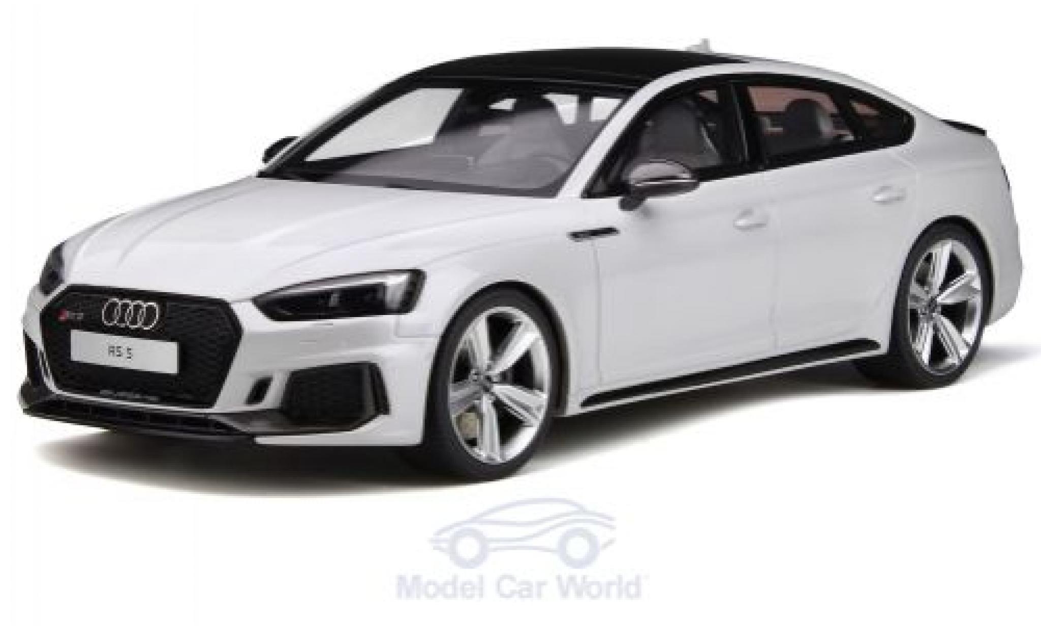Audi RS5 1/18 GT Spirit Sportback grigio modellino in miniatura