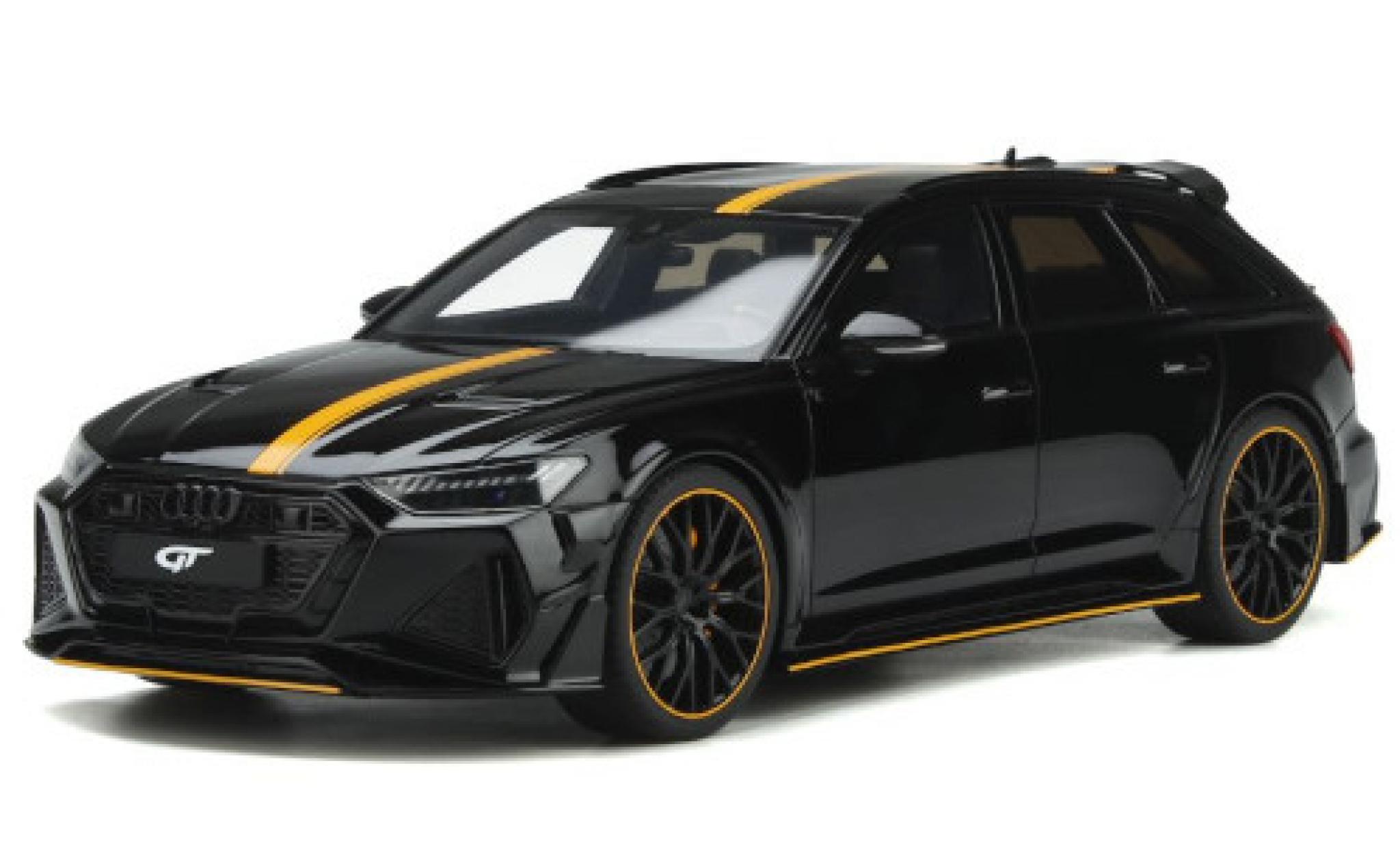 Audi RS6 1/18 GT Spirit (C8) by Mansory nero/orange 2020 modellino in miniatura