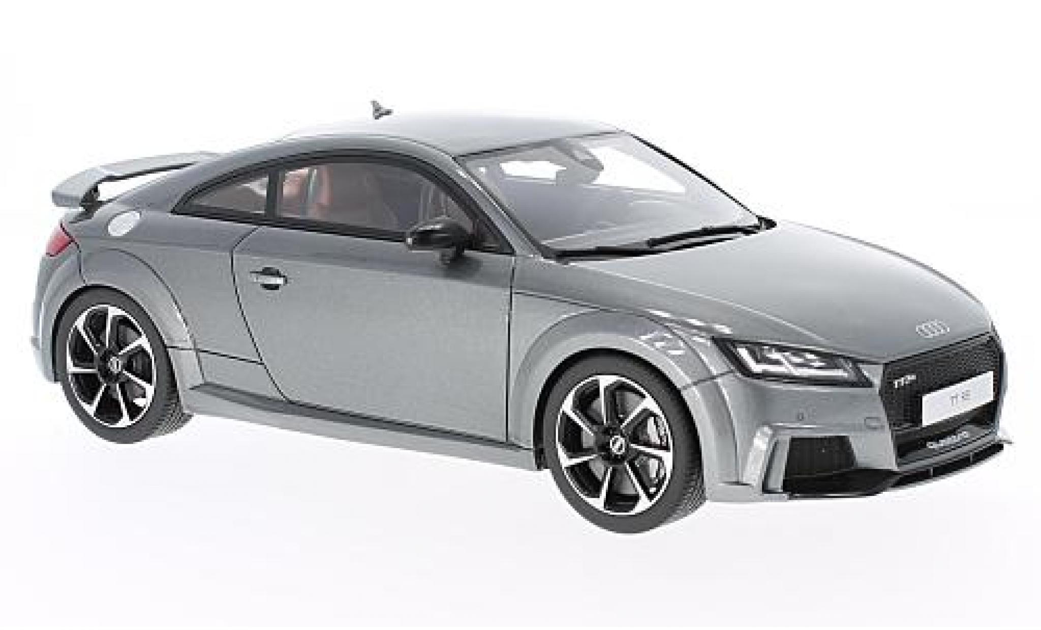 Audi TT 1/18 GT Spirit RS metallico grigio 2016 modellino in miniatura