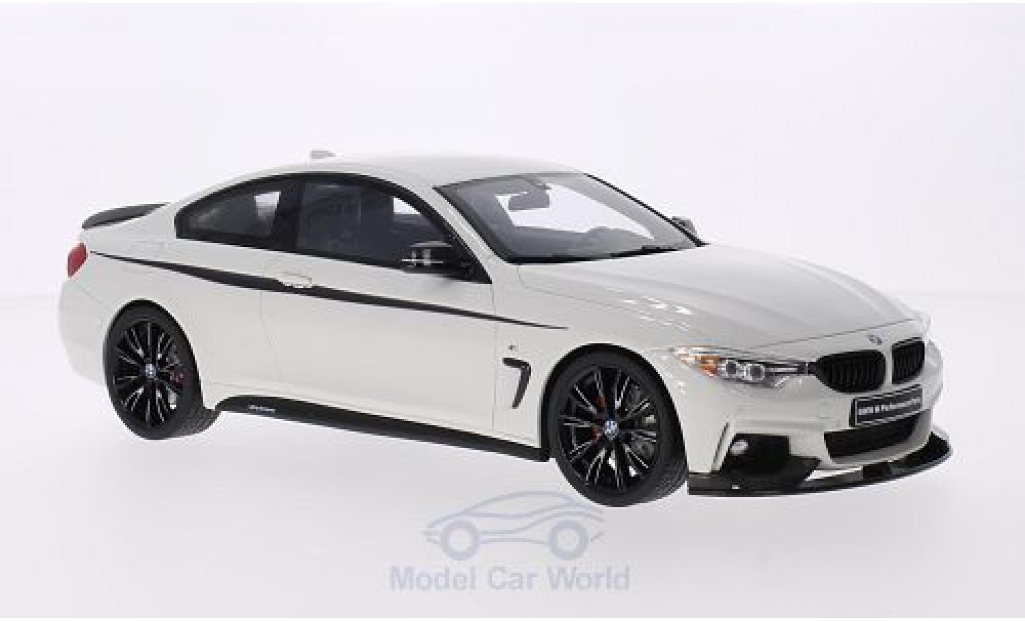 Bmw 435 F32 1/18 GT Spirit i (F32) M Performance bianco/Dekor modellino in miniatura