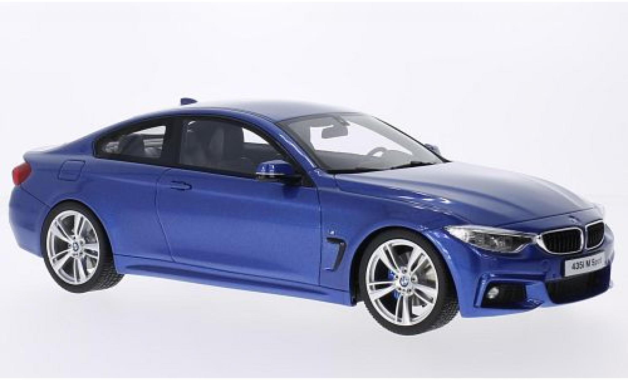 Bmw 435 1/18 GT Spirit i M-Sport metallico blu modellino in miniatura