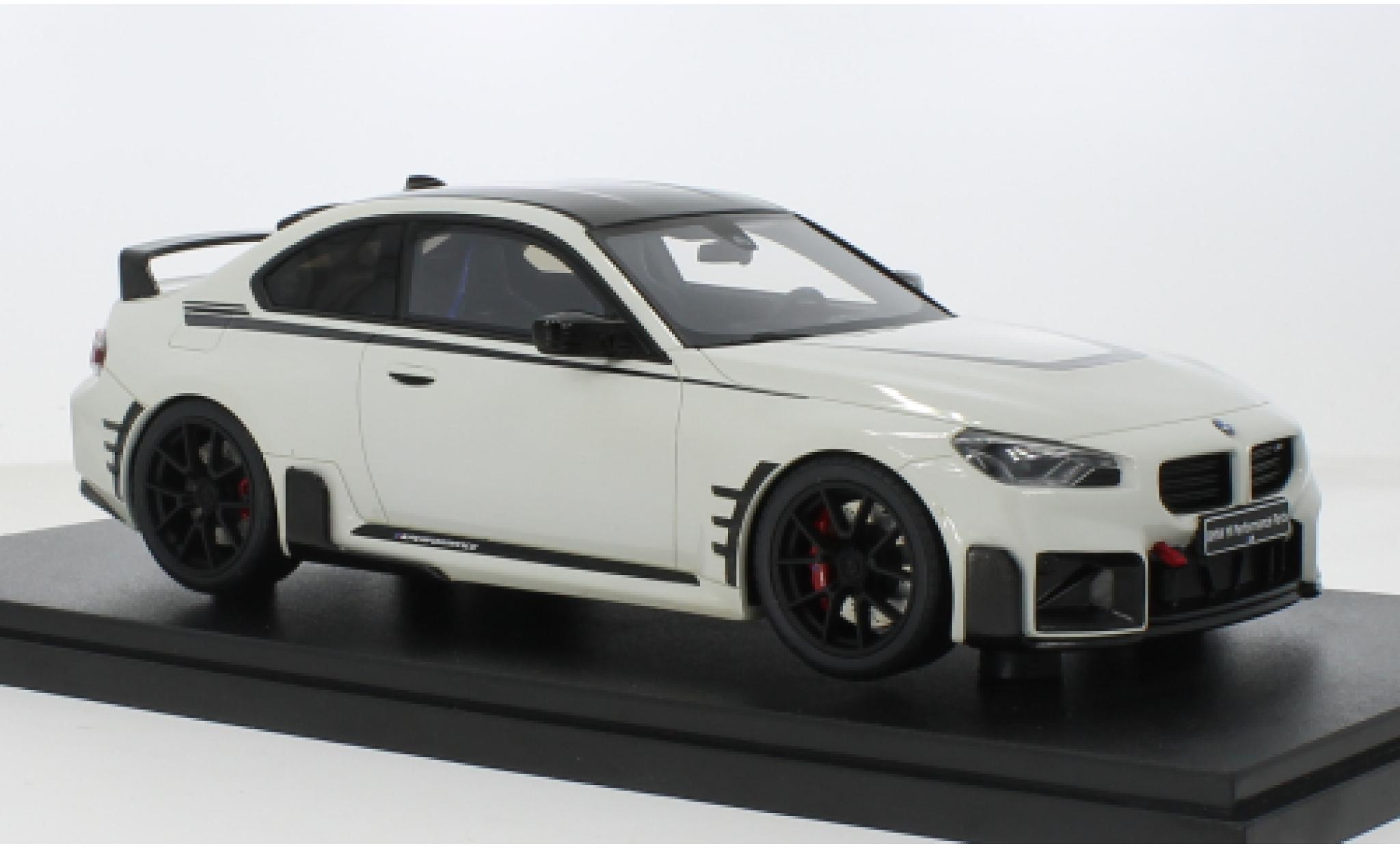 Bmw M2 1/18 GT Spirit M Performance weiss 1:18 modellino in miniatura