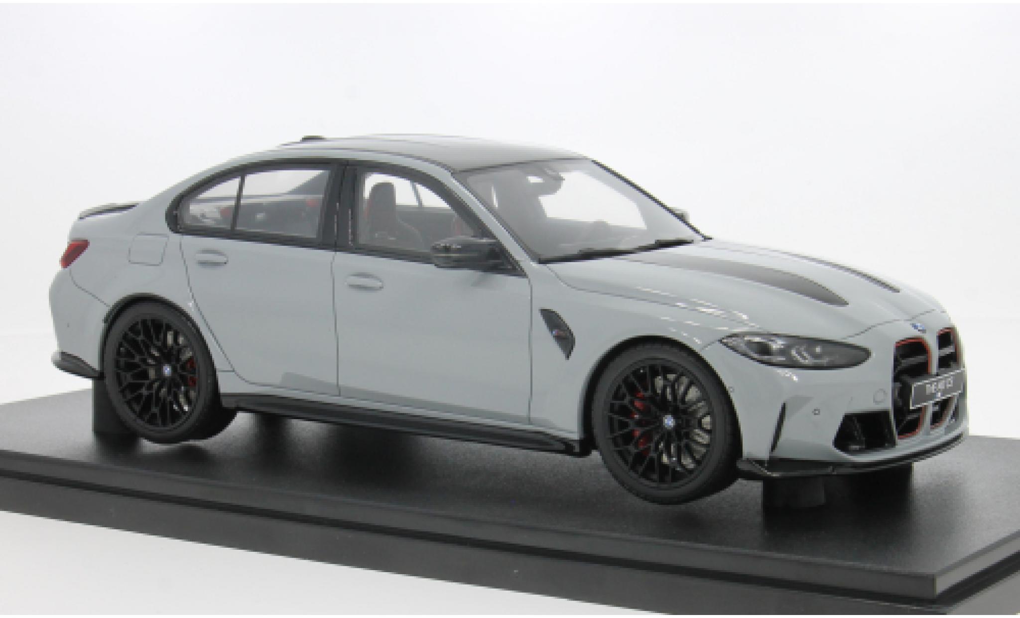 Bmw M3 1/18 GT Spirit CS M Brooklyn grau 2023 1:18 modellino in miniatura