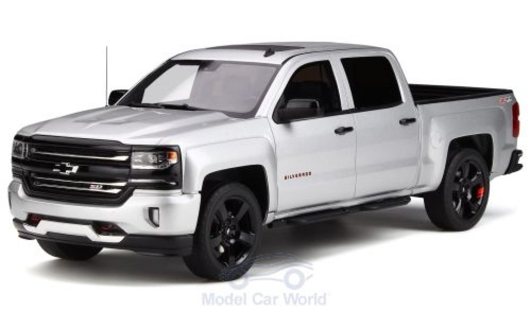 Chevrolet Silverado 1/18 GT Spirit Redline Edition grigio 2018 modellino in miniatura