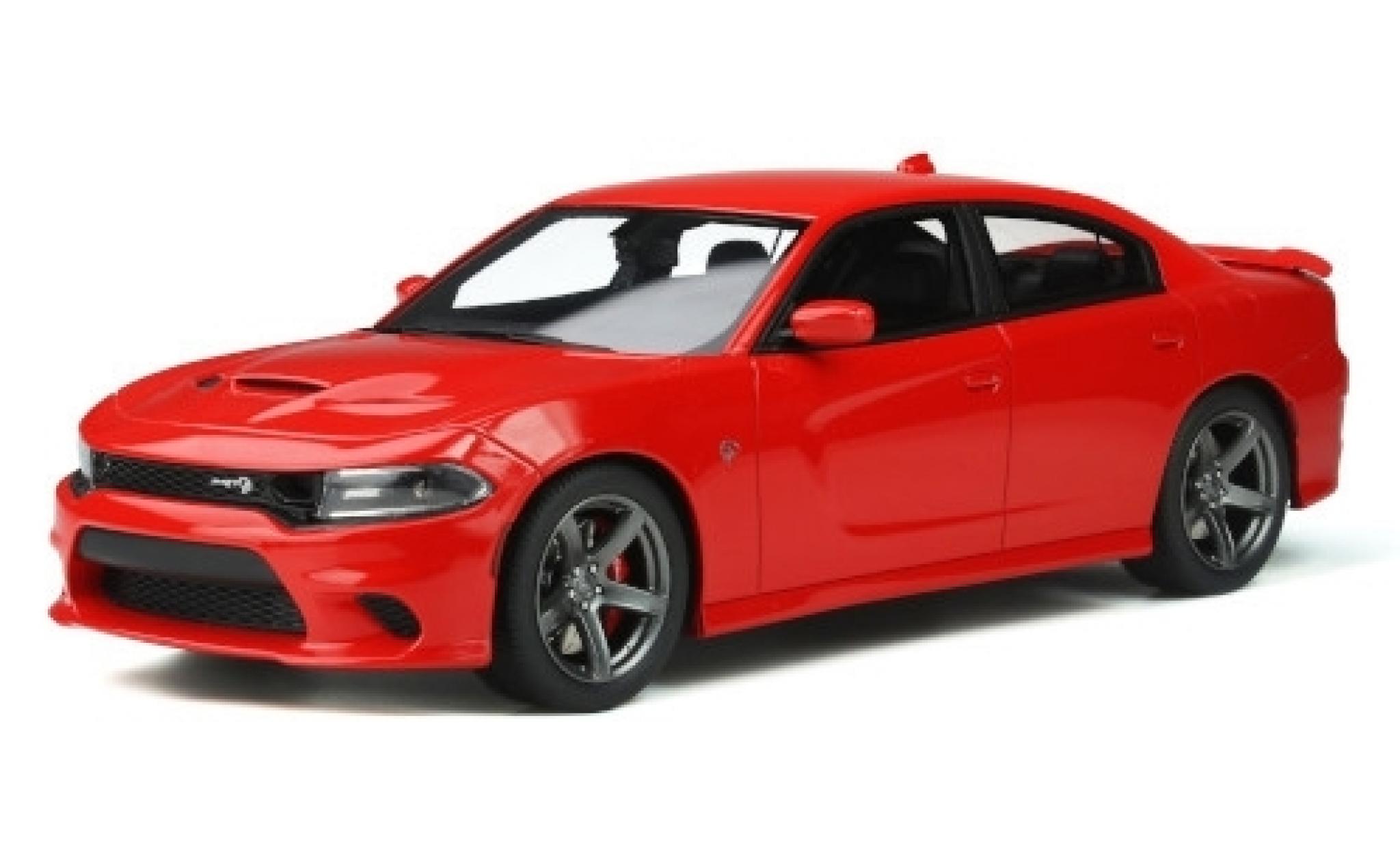 Dodge Charger 1/18 GT Spirit SRT Hellcat rosso 2020 modellino in miniatura