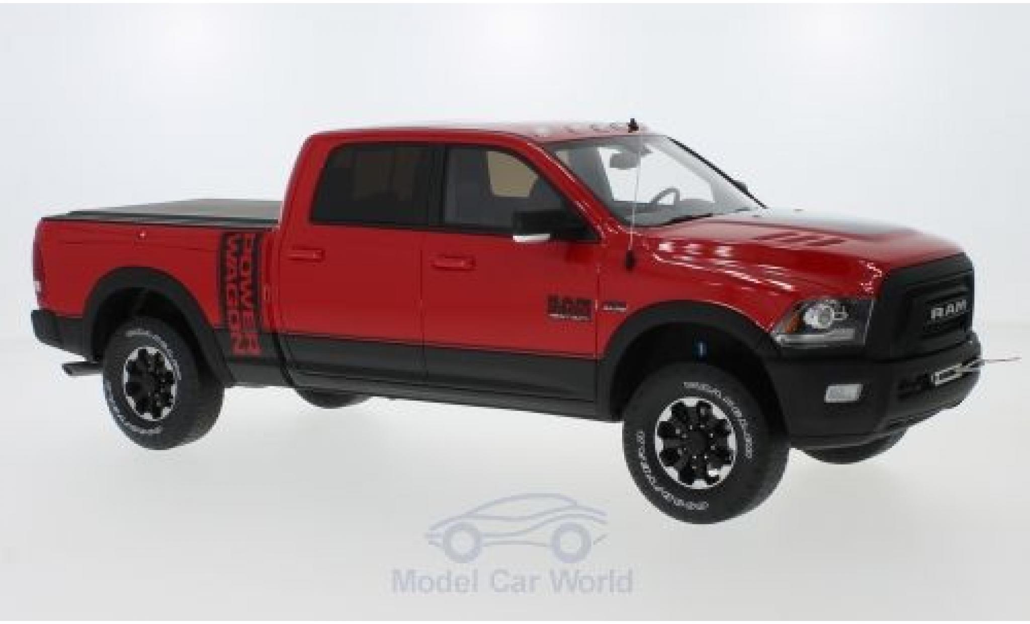 Dodge RAM 1/18 GT Spirit Ram 2500 Power Wagon rosso 2017 modellino in miniatura