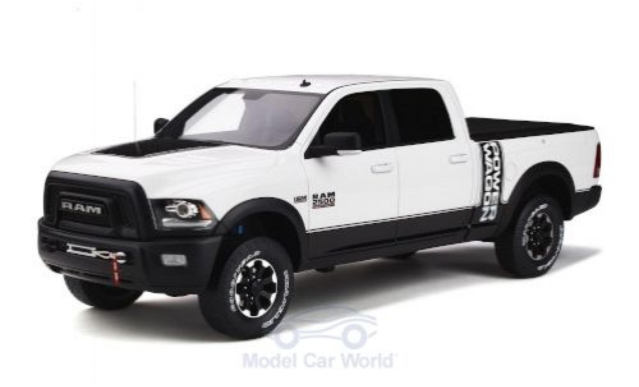 Dodge RAM 1/18 GT Spirit 2500 Power Wagon bianco 2017 modellino in miniatura