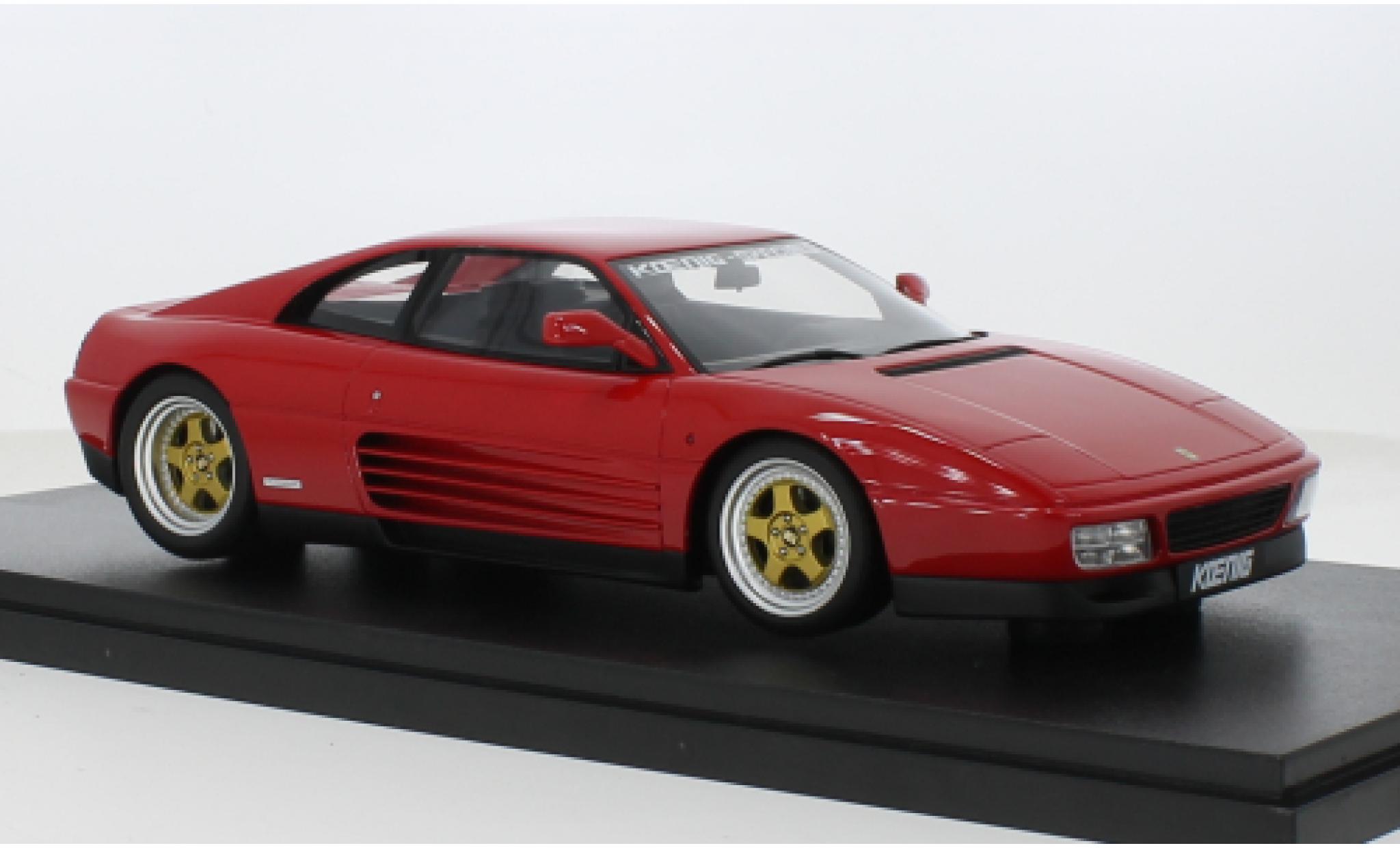 Ferrari 348 1/18 GT Spirit Twin Turbo Koenig Special rot 1994 1:18 modellino in miniatura